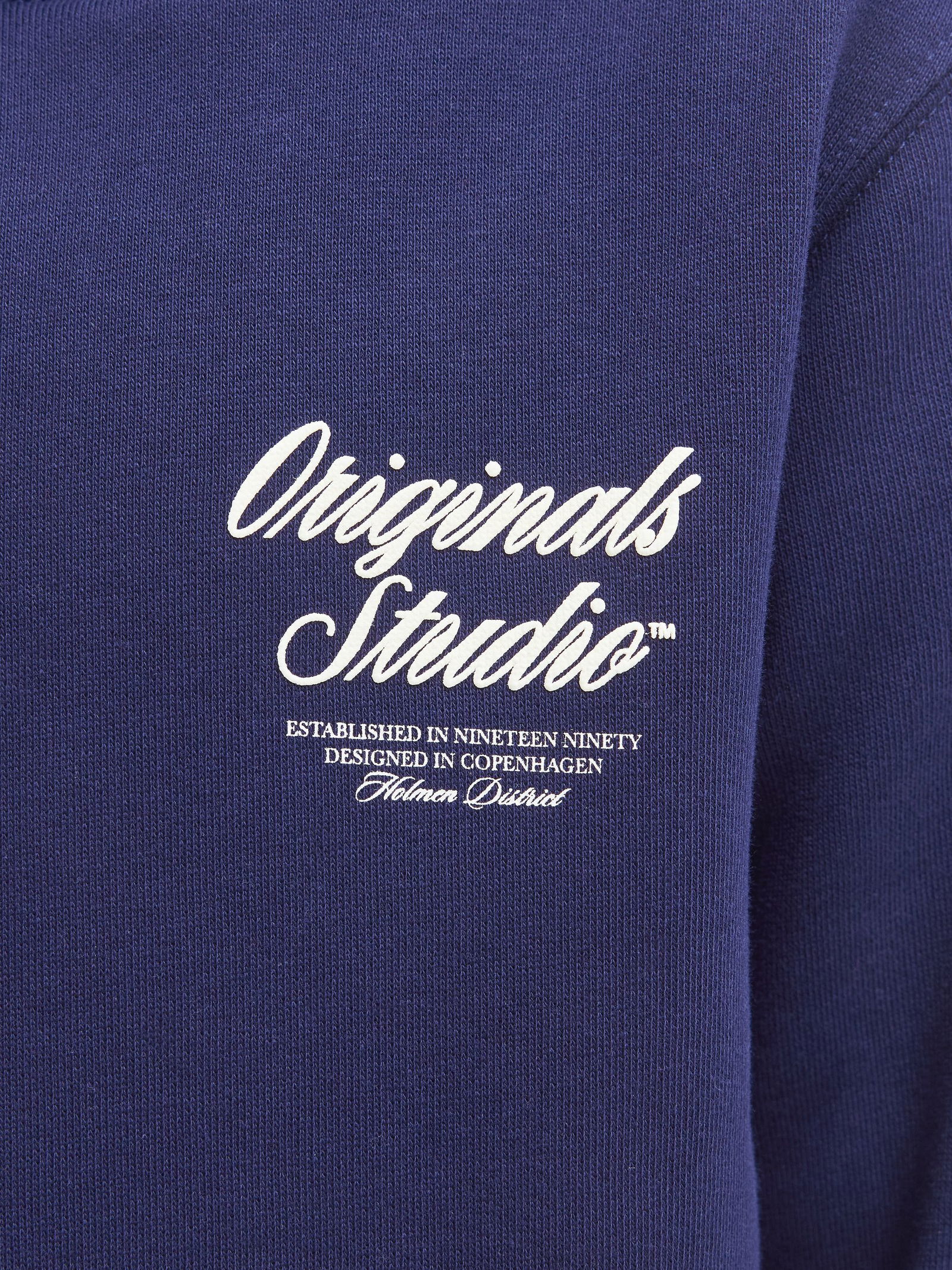 Jack&Jones |  JORNORREBRO TYPO BACK SWEAT HOOD SN JNR | 140