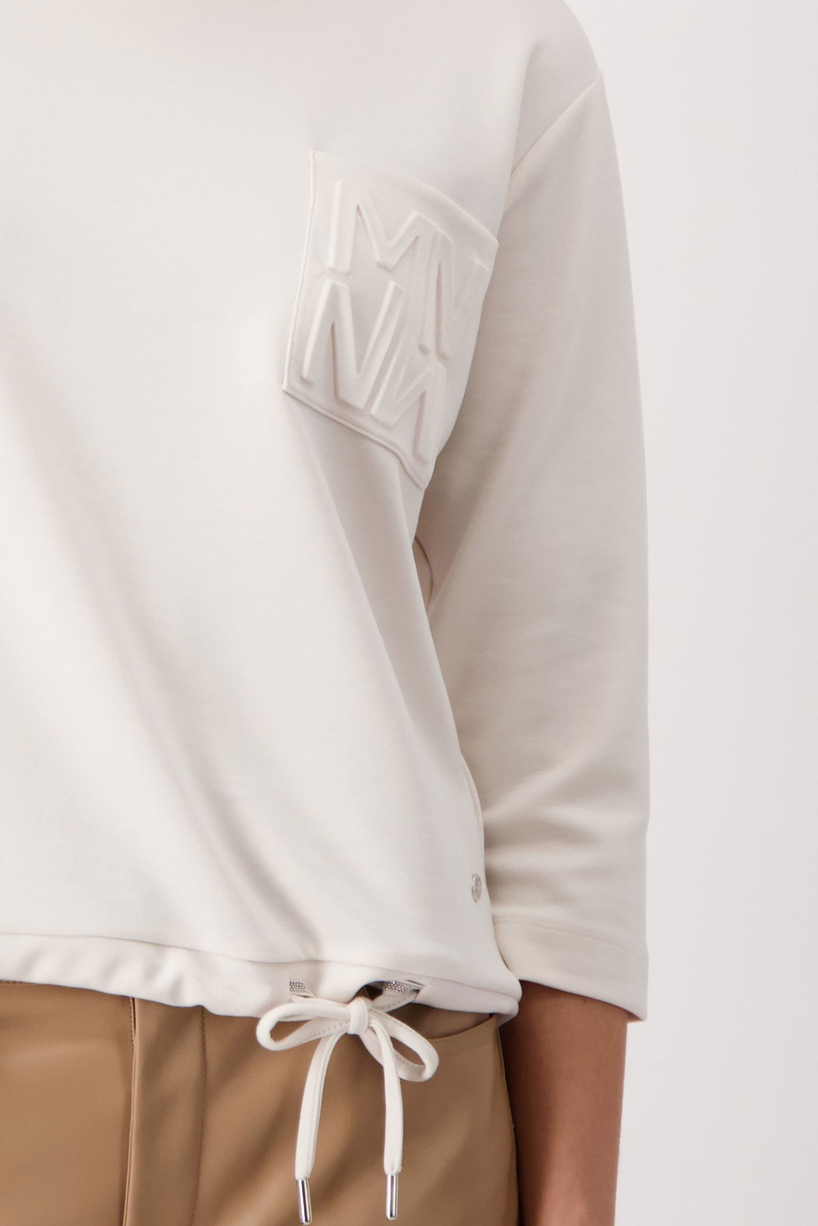 Monari |  Monari Sweatshirt  | 46 | creamy beige