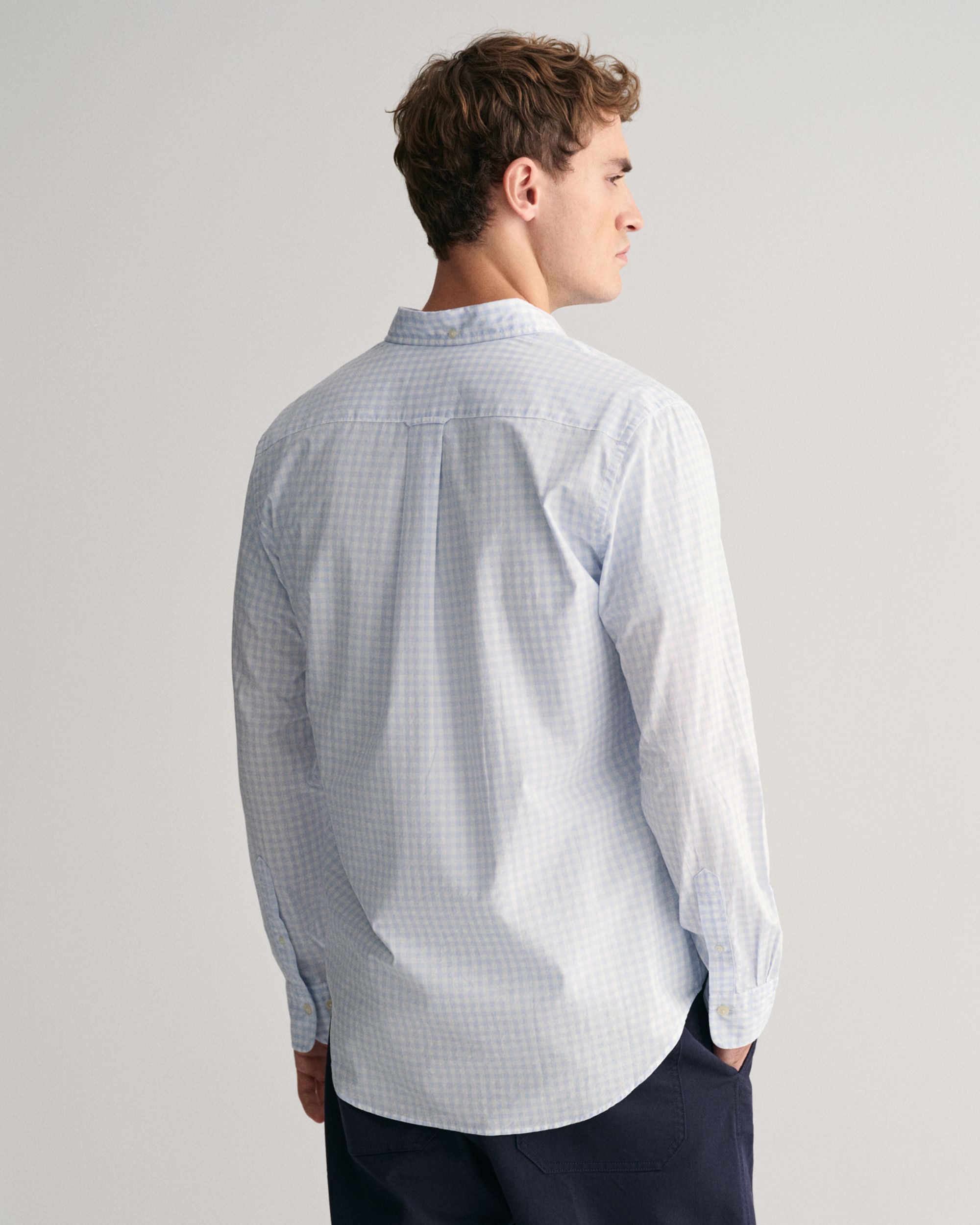 Gant |  Gant Hemd Regular Fit  | 4XL | light blue