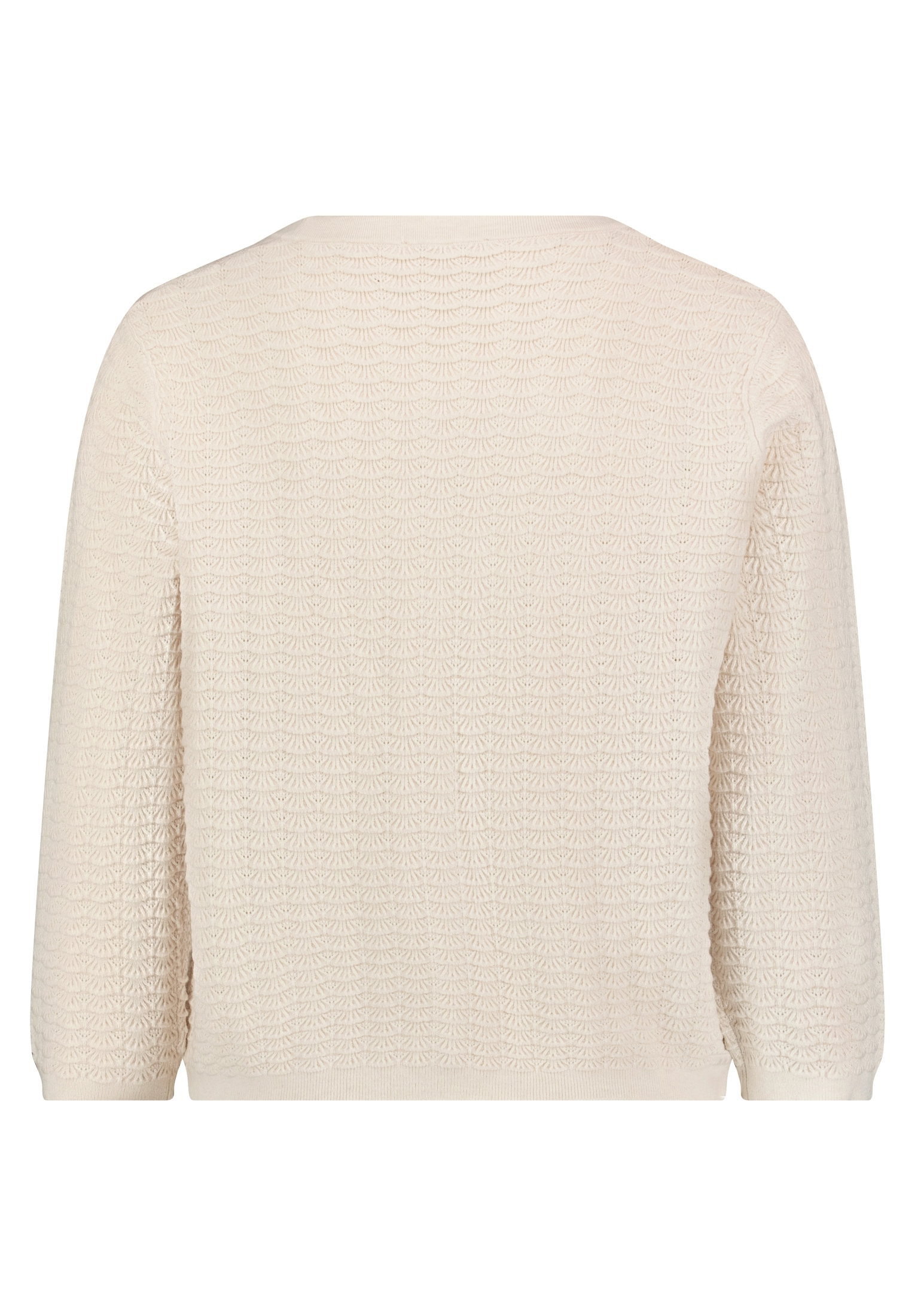 Strickjacke Kurz 3/4 Arm, Silky Beige #2
