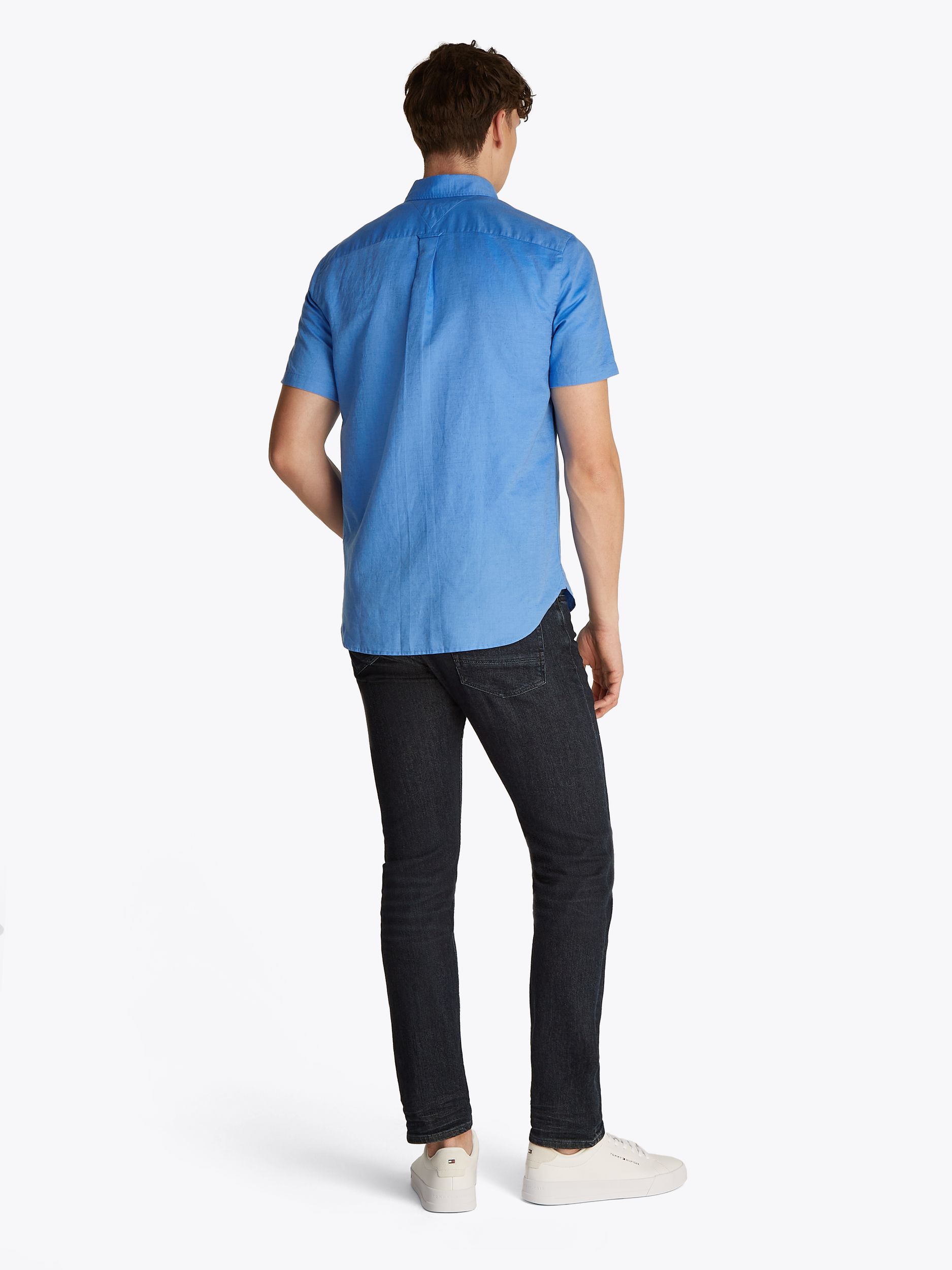 Tommy Hilfiger |  Tommy Hilfiger Hemd Regular Fit  | M | white