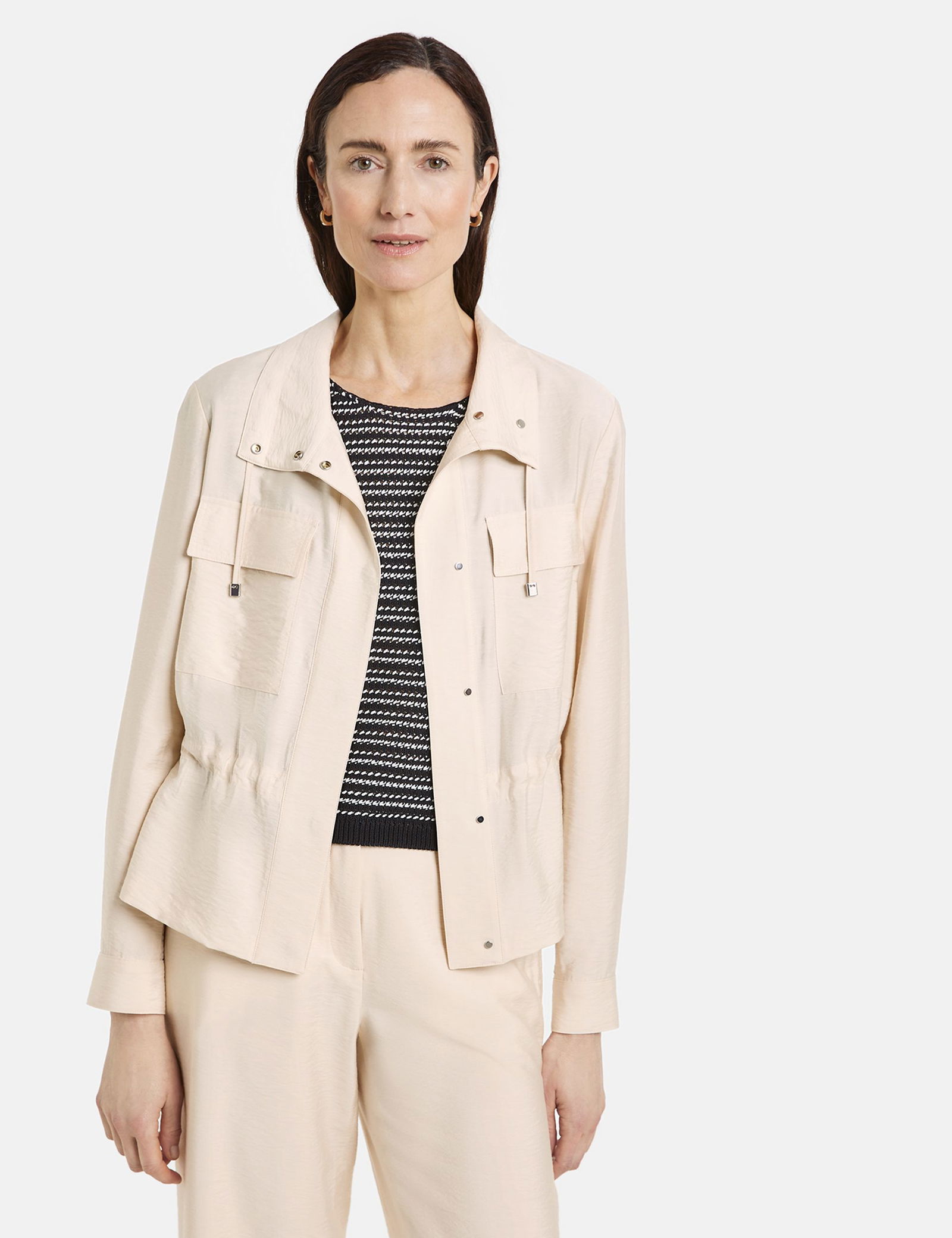 GERRY WEBER - Leichte Blazerjacke mit Tunnelband