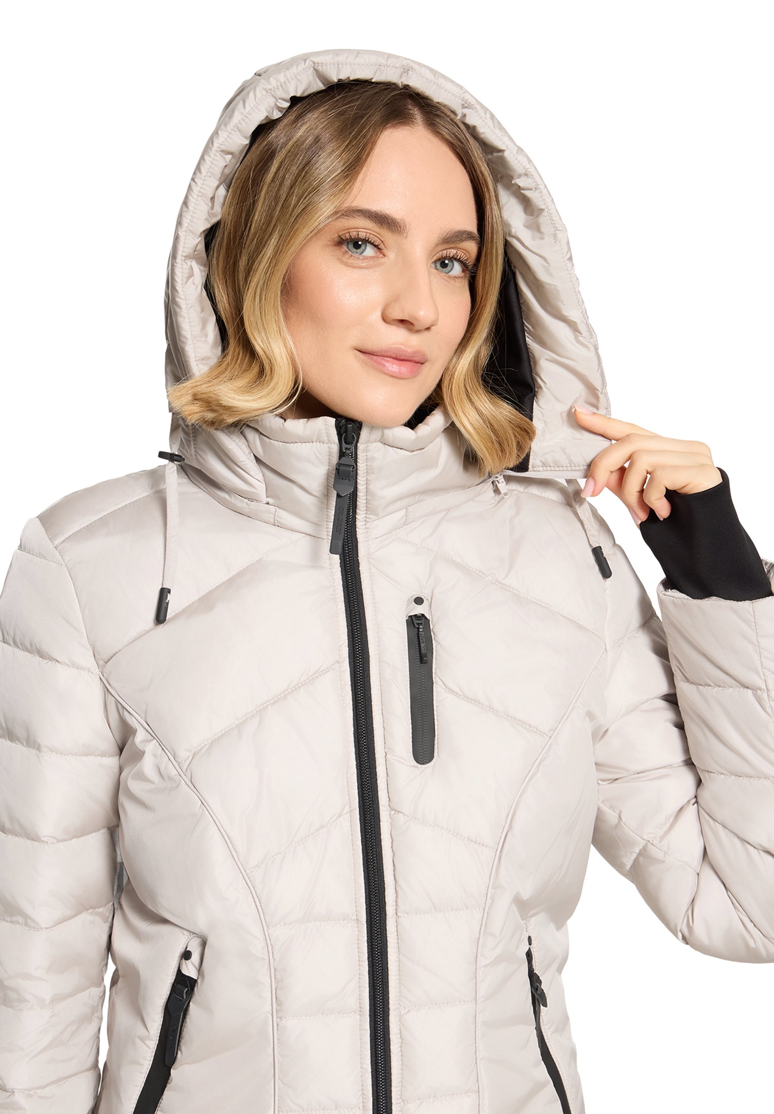 Jacke Watte, Light Beige #8