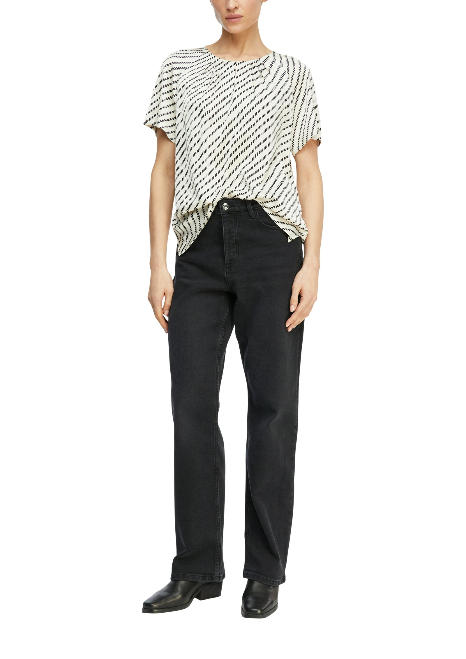 Comma feminine Satinbluse #8