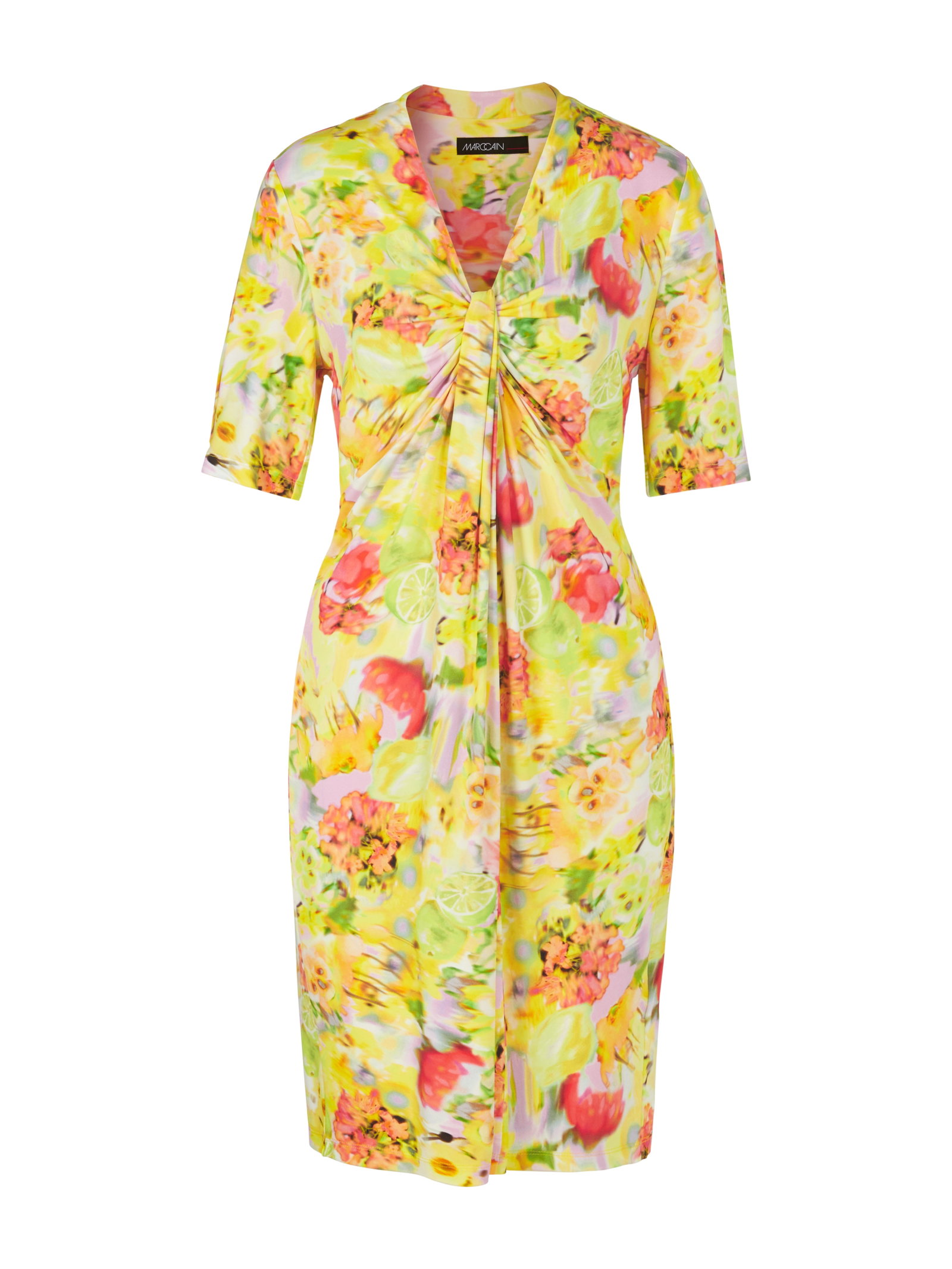 Marc Cain Collections Kleid im blurry Blumen-Dessin #1