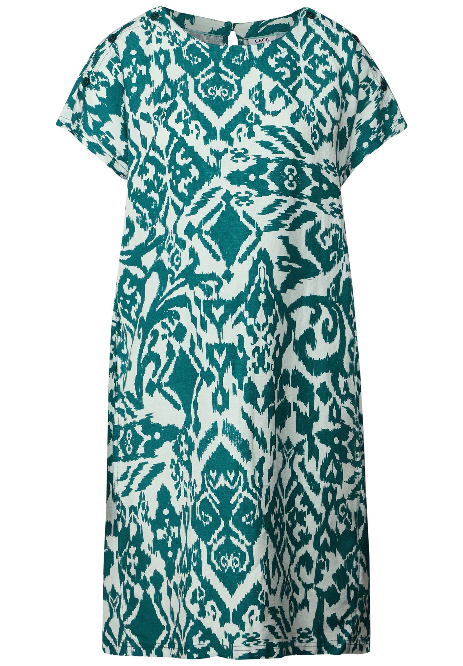 7b343097f1a99393c406b2f08fe88613 CECIL |  CECIL Kleid aus Leinen  | XXL | 11231_26250