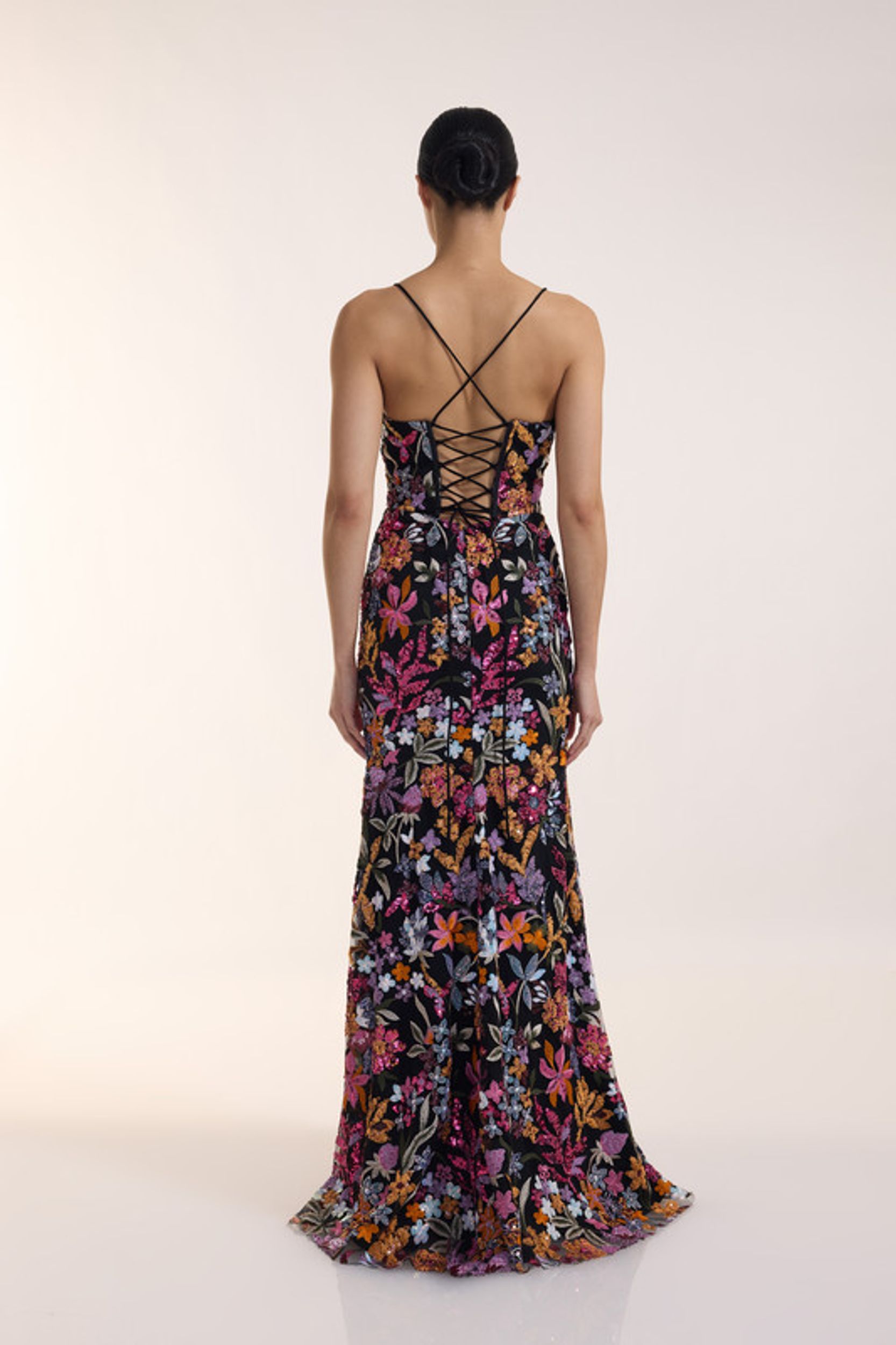 Unique |  Unique Langes Kleid  | 36 | black