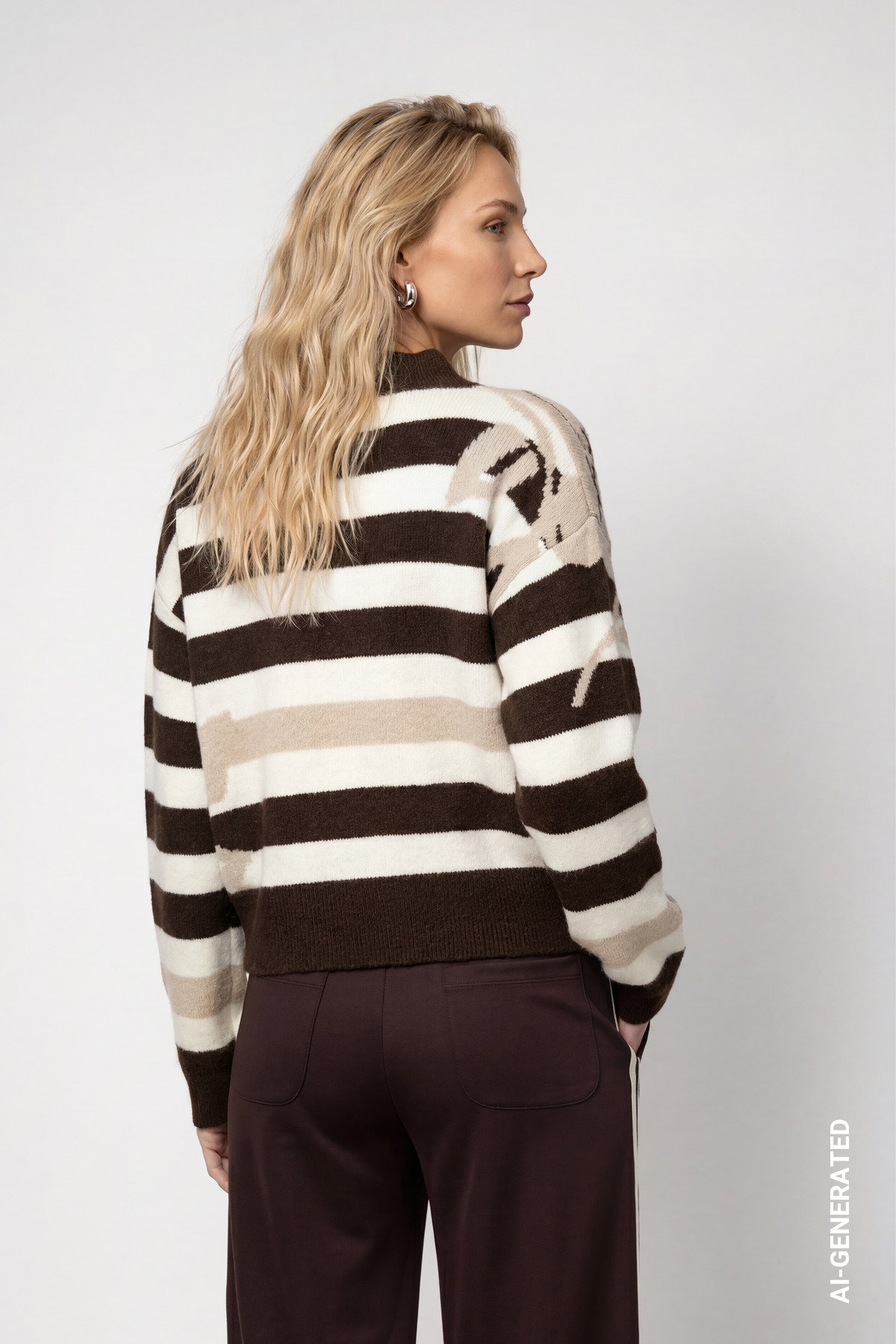 Pullover, cappuccino melange #4