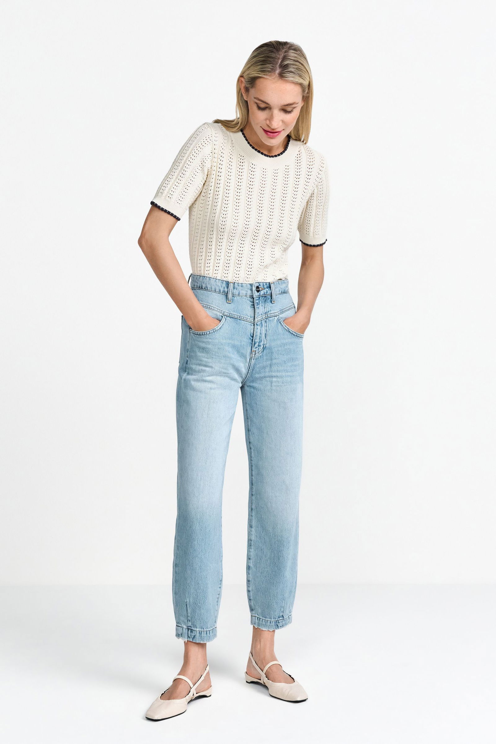 Rich & Royal | Rich & Royal Schlaghose | 31/32 | denim blue