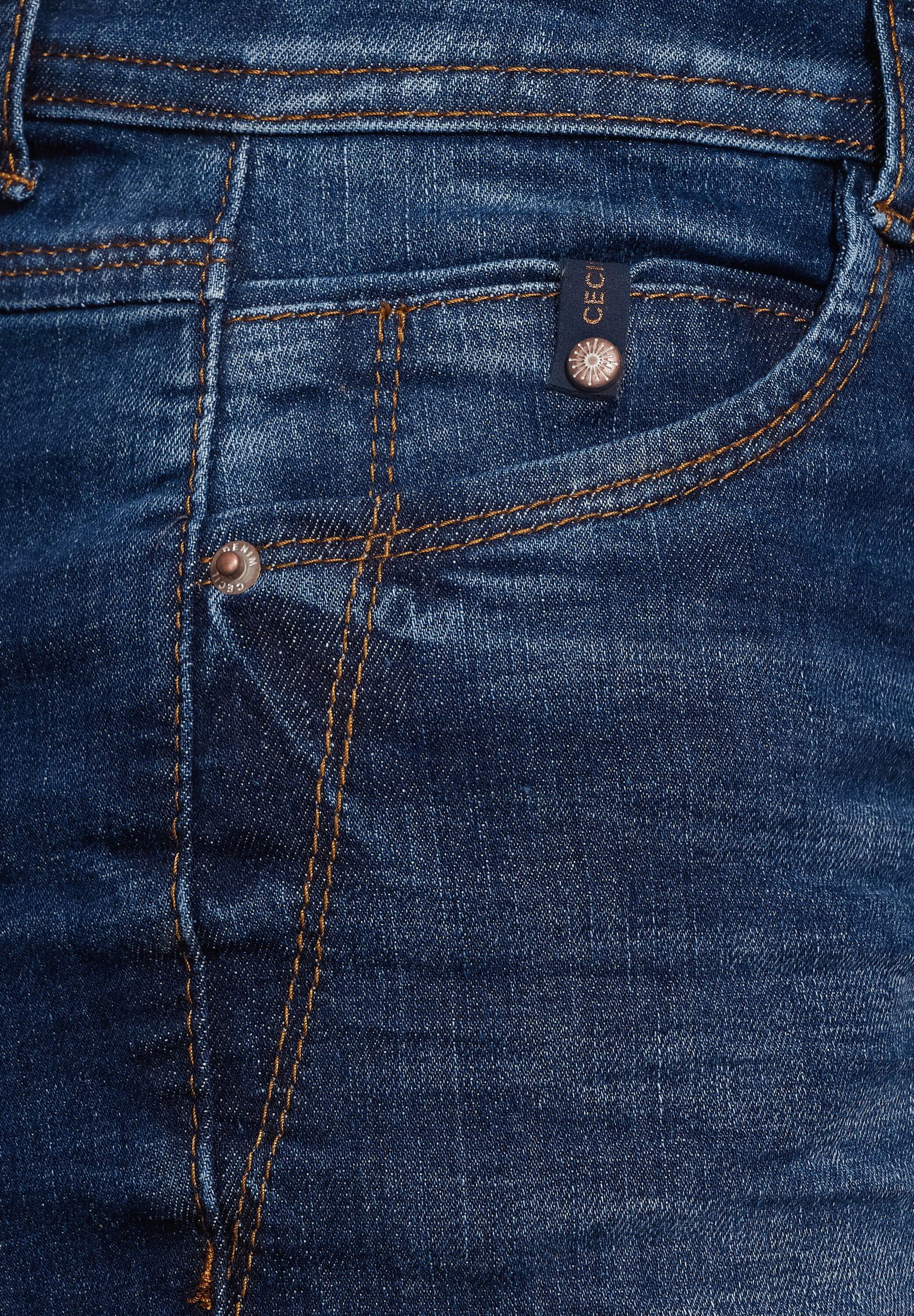 CECIL Straight Leg Jeans