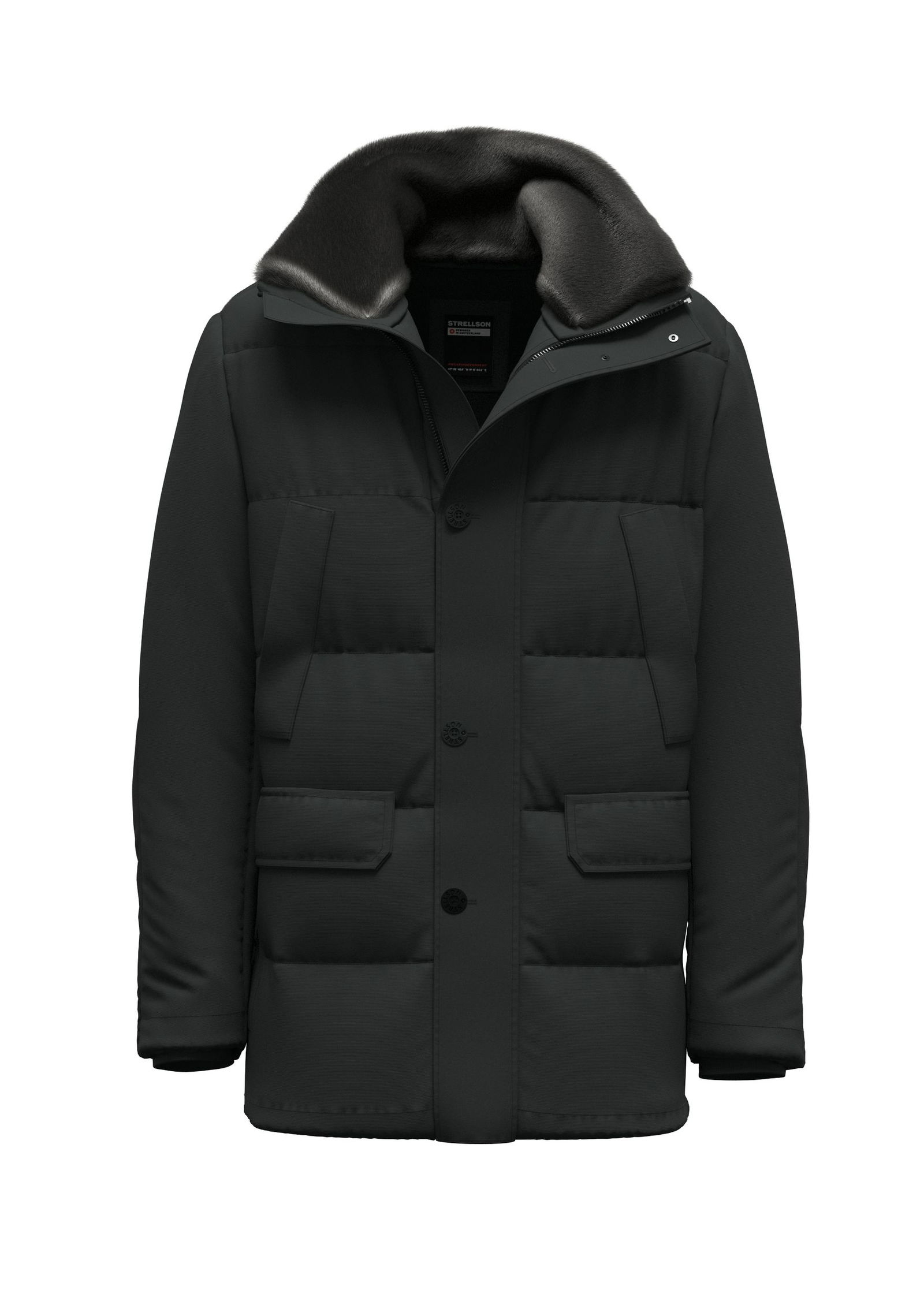 Strellson | Strellson Long Jacke "Plaza 2.0" | 60 | black