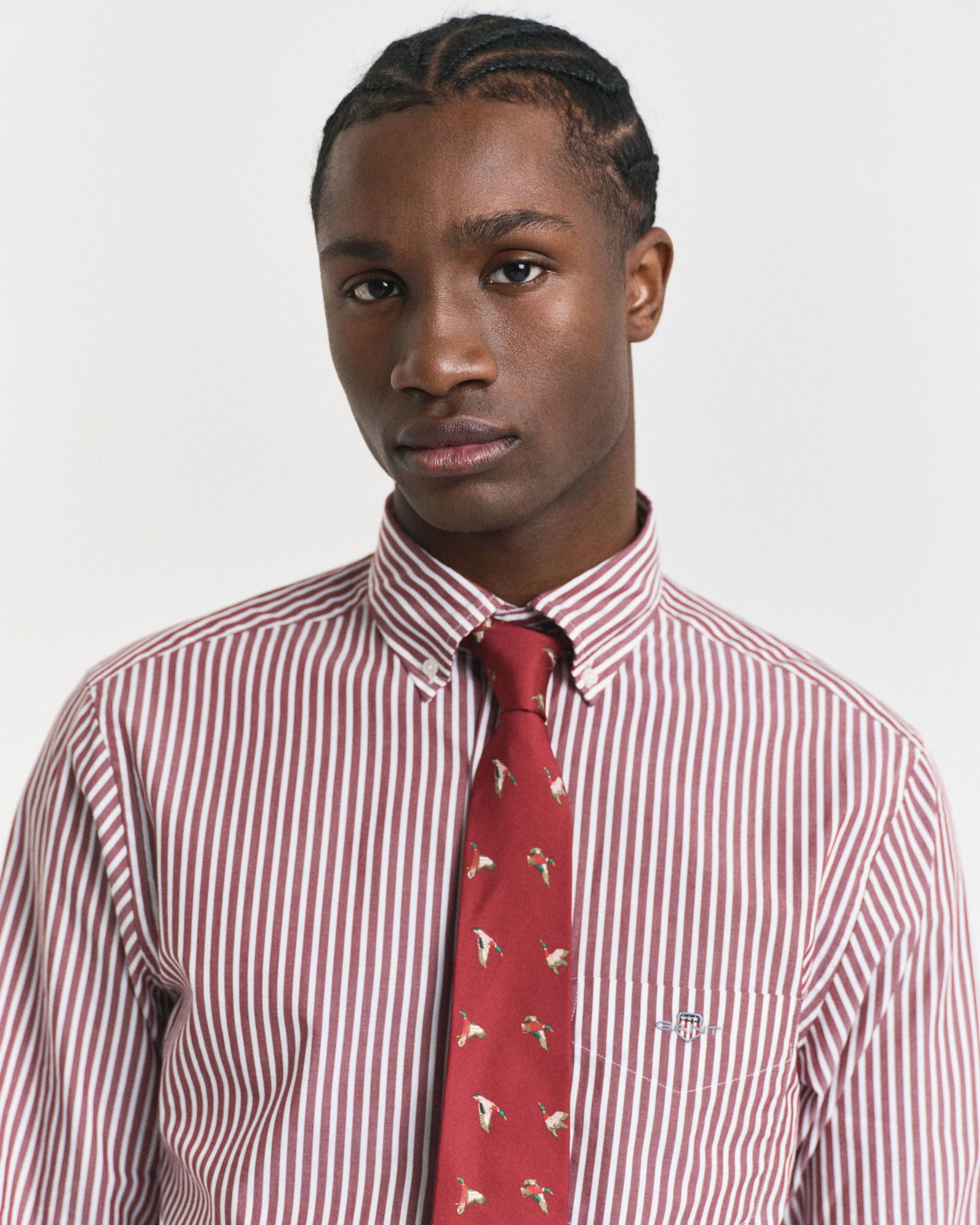 Gant | Gant Hemd Regular Fit | L | plumped red