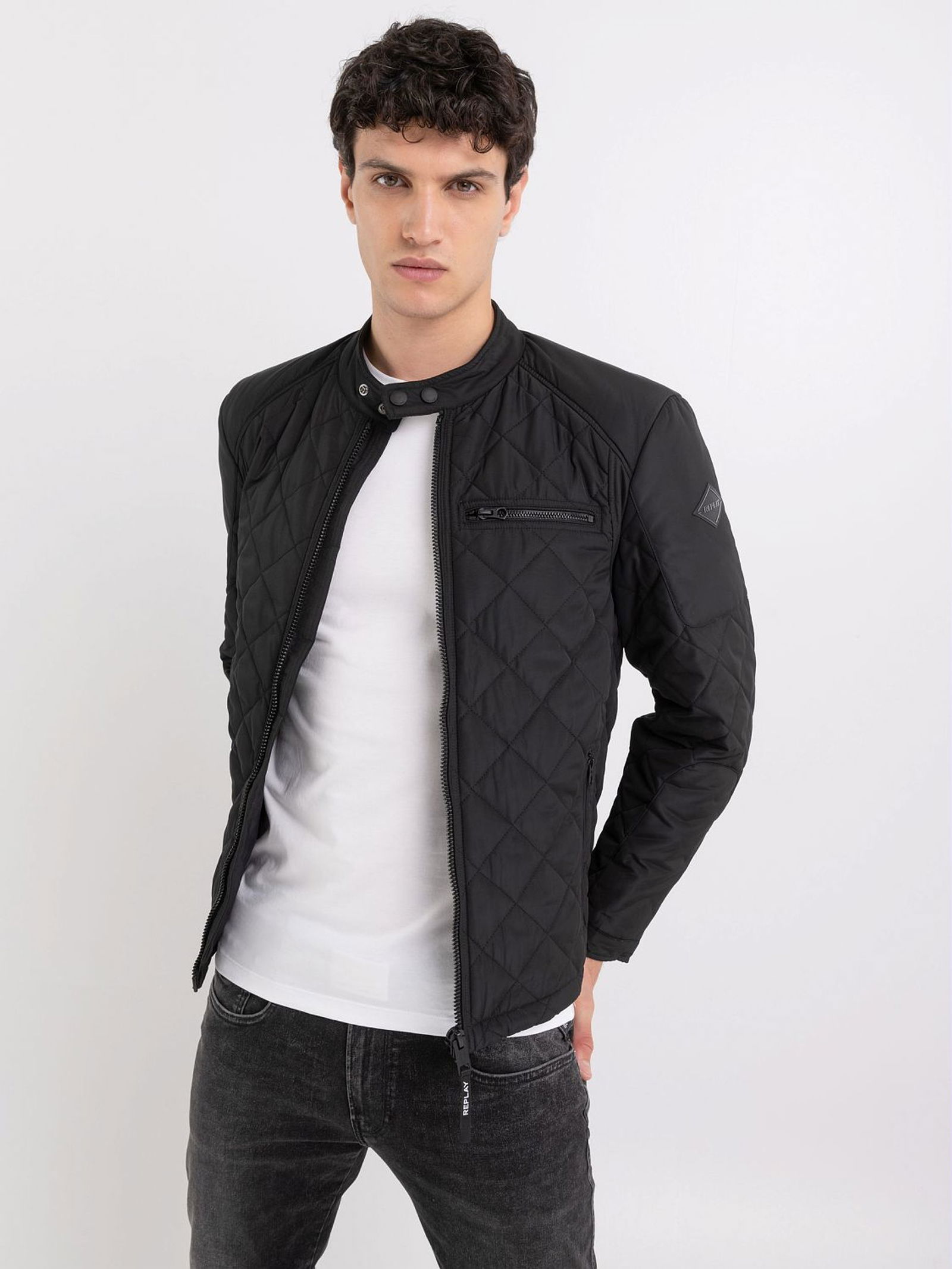 Replay | Replay Blouson | L | black