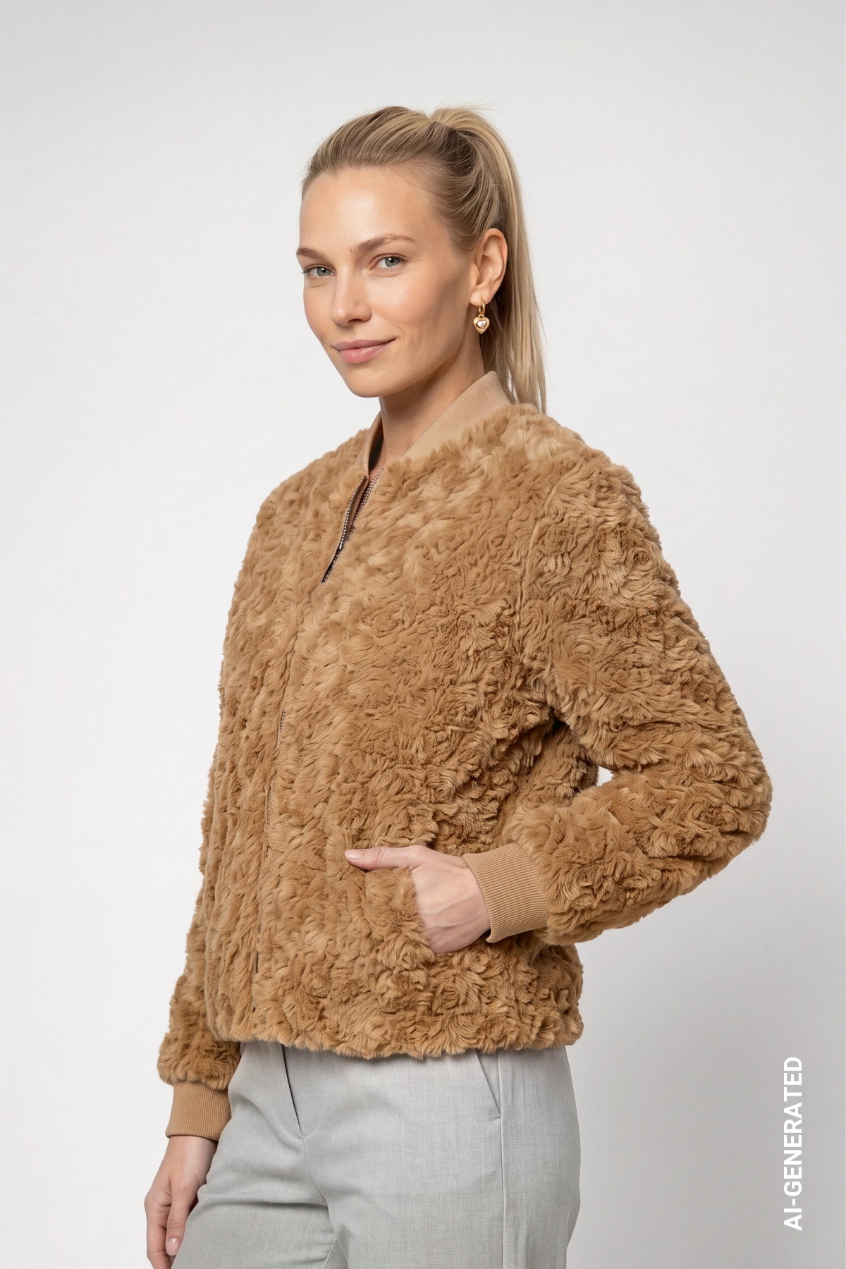 Jacke, brown sugar #3