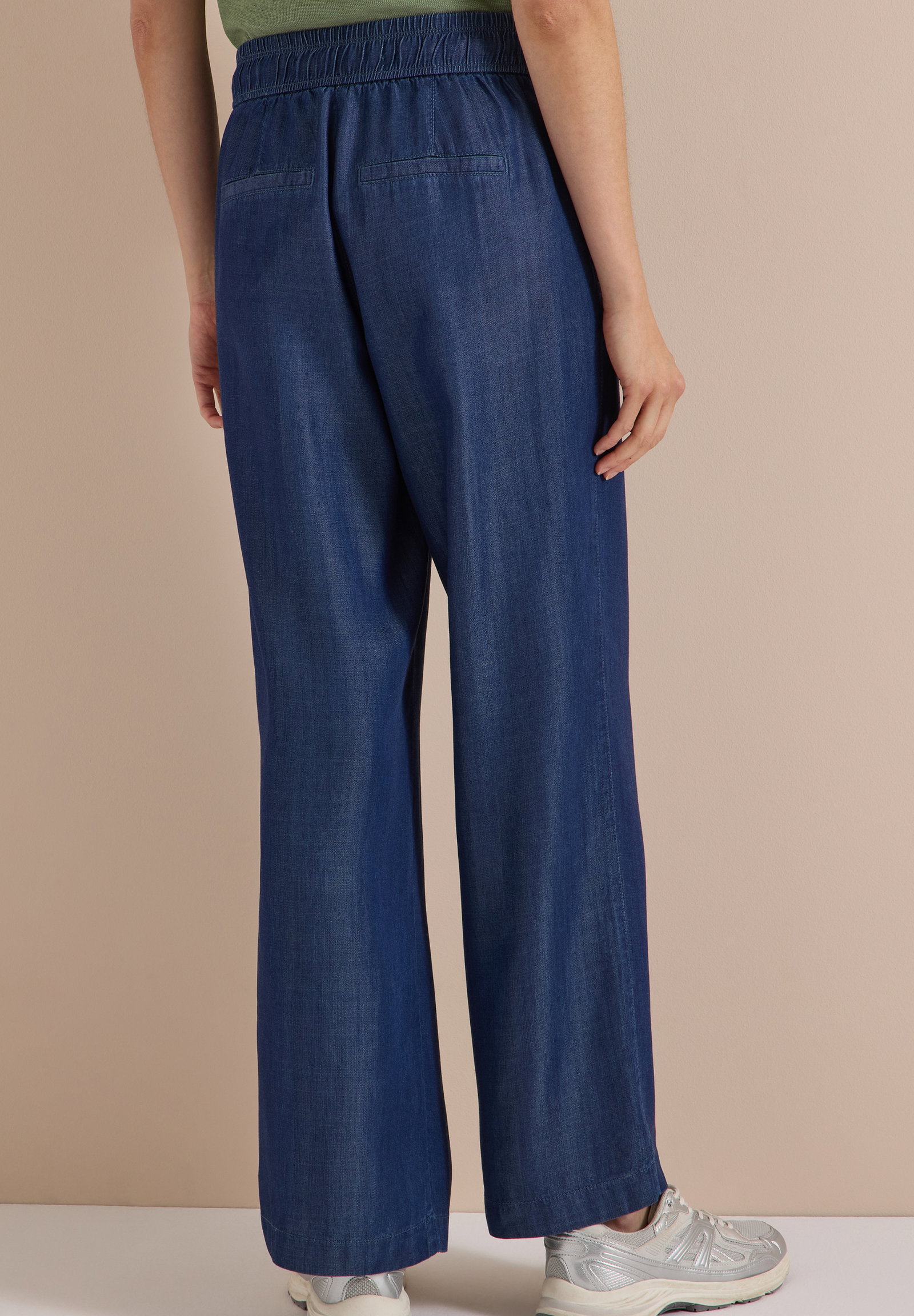 Style Neele Tencel Dark Blue, Dark blue wash #4