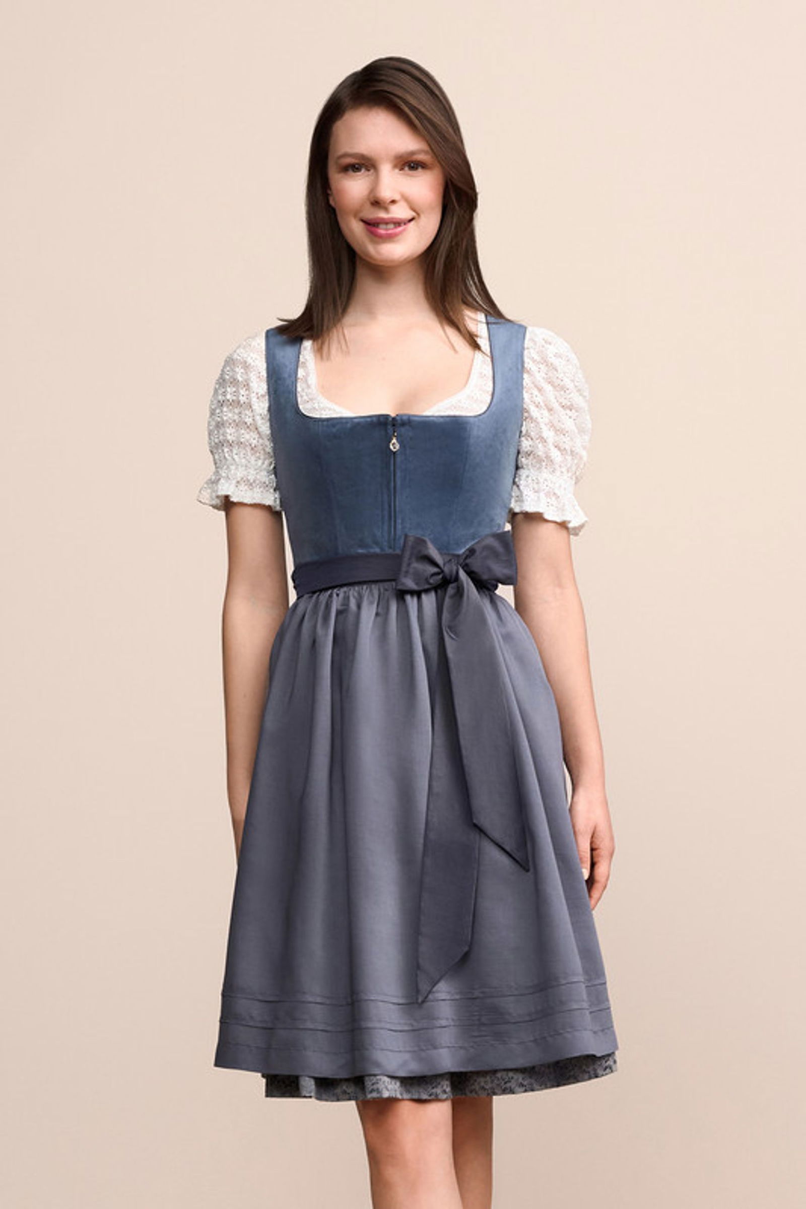 63dae0c74b892092502ede891b1a1376 Krüger | Krüger Dirndl Midi "Alice" 60cm | 36 | Grün