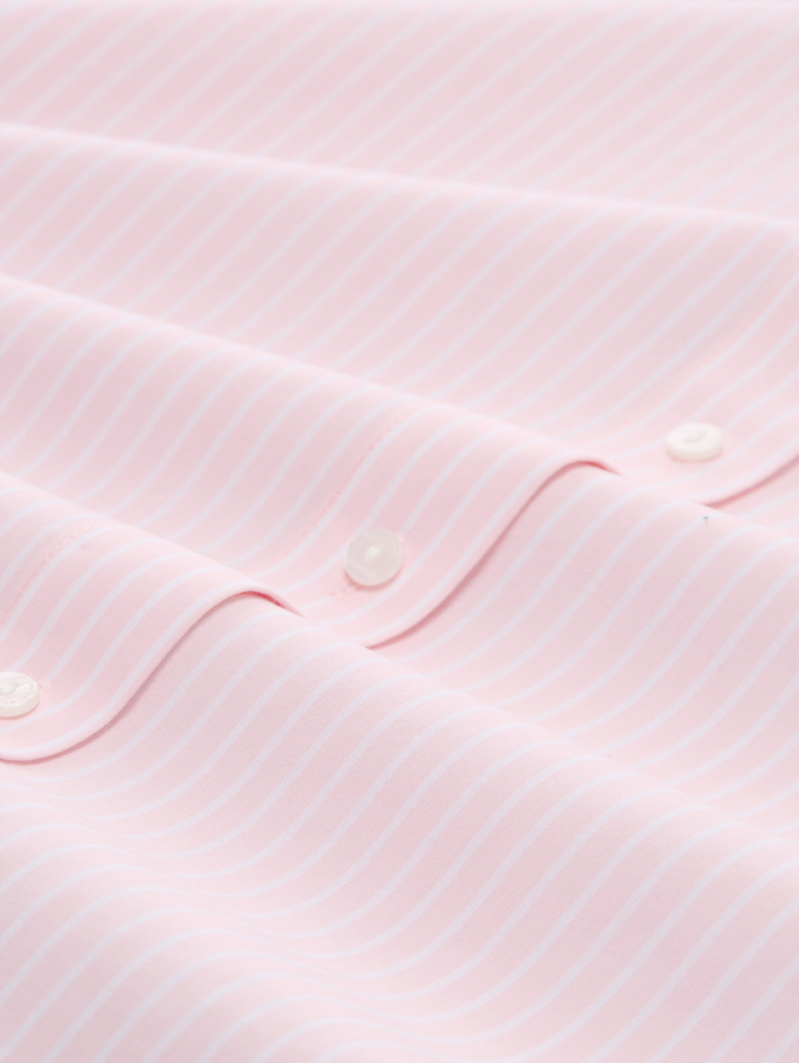 blouse poplin shirt, light pastel pink stripe #2