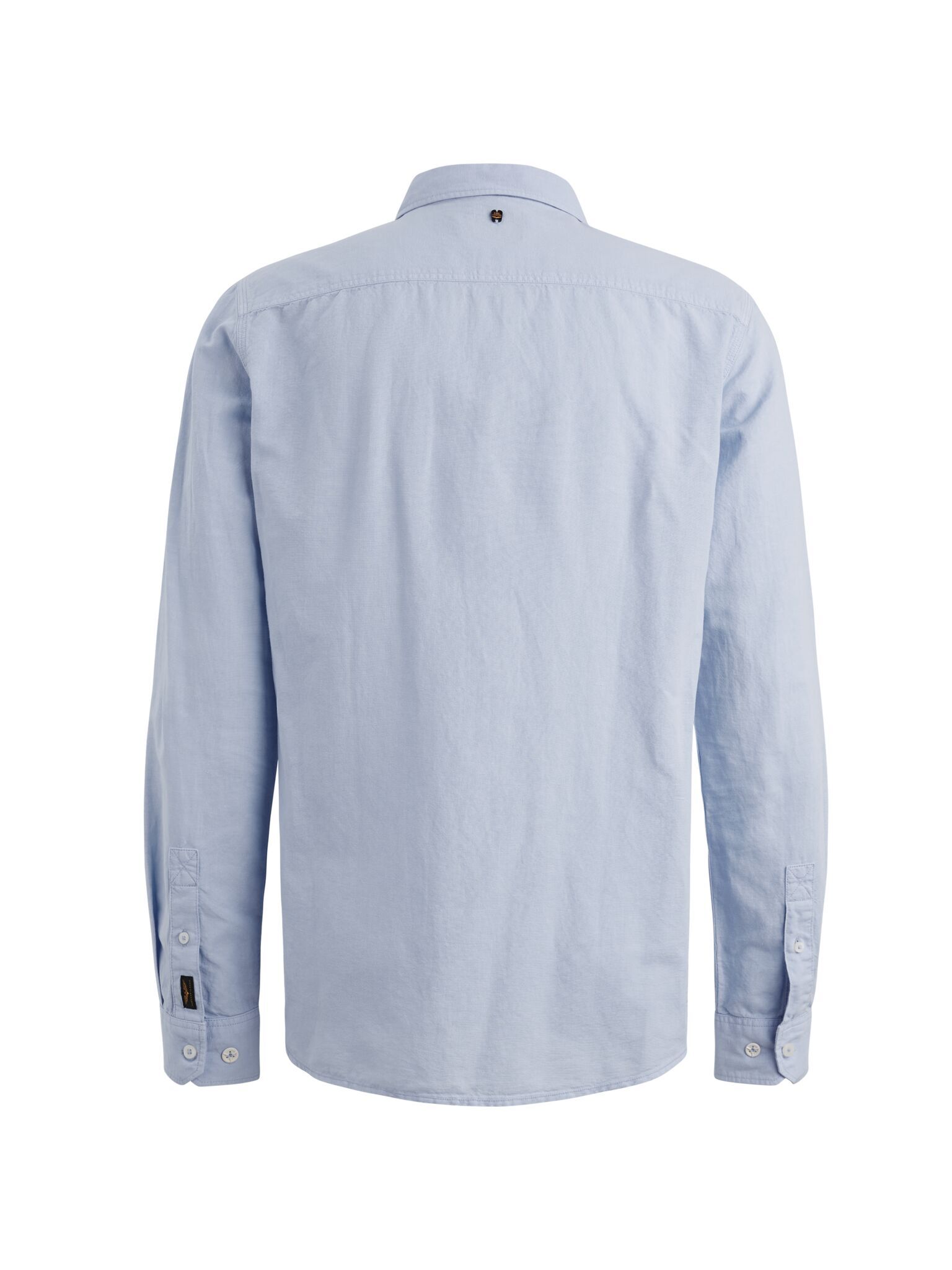 PME Legend LONG SLEEVE SHIRT Ctn Linen garmen, Placid Blue #2