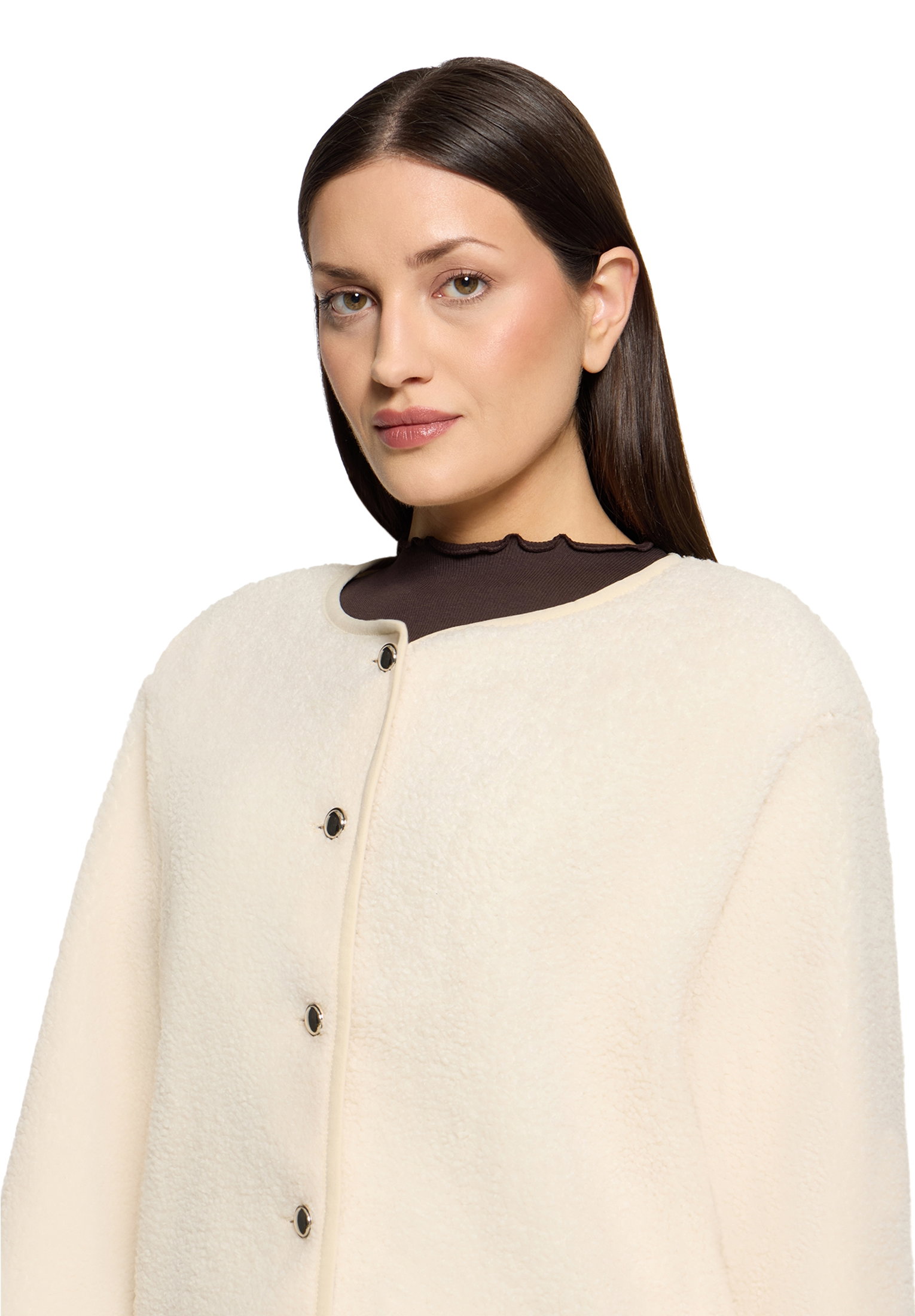 Sweat Jacke Kurz 1/1 Arm, White Swan #6