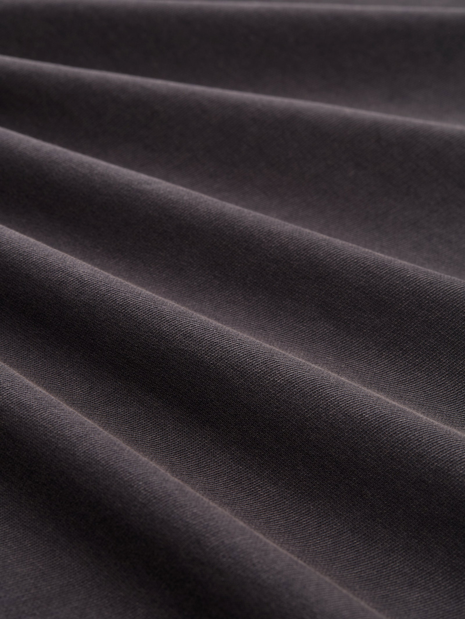 overdye print c-neck sweat, coal grey #2
