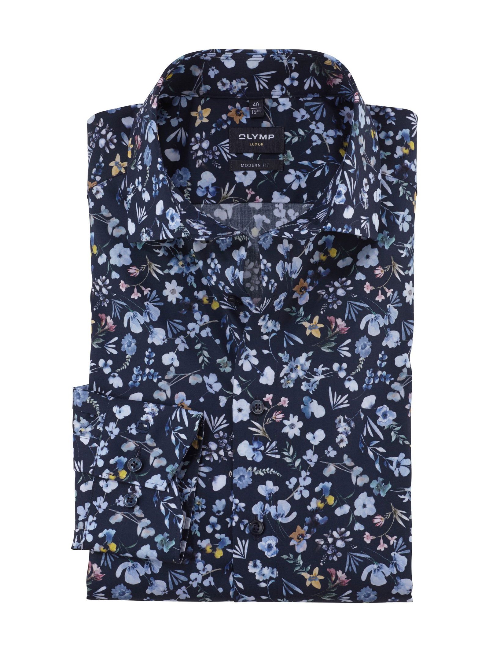 34c64cb9a9fbed8dab1ff0939f6ea2b5 Olymp | Olymp Hemd Modern Fit | 46 | marine