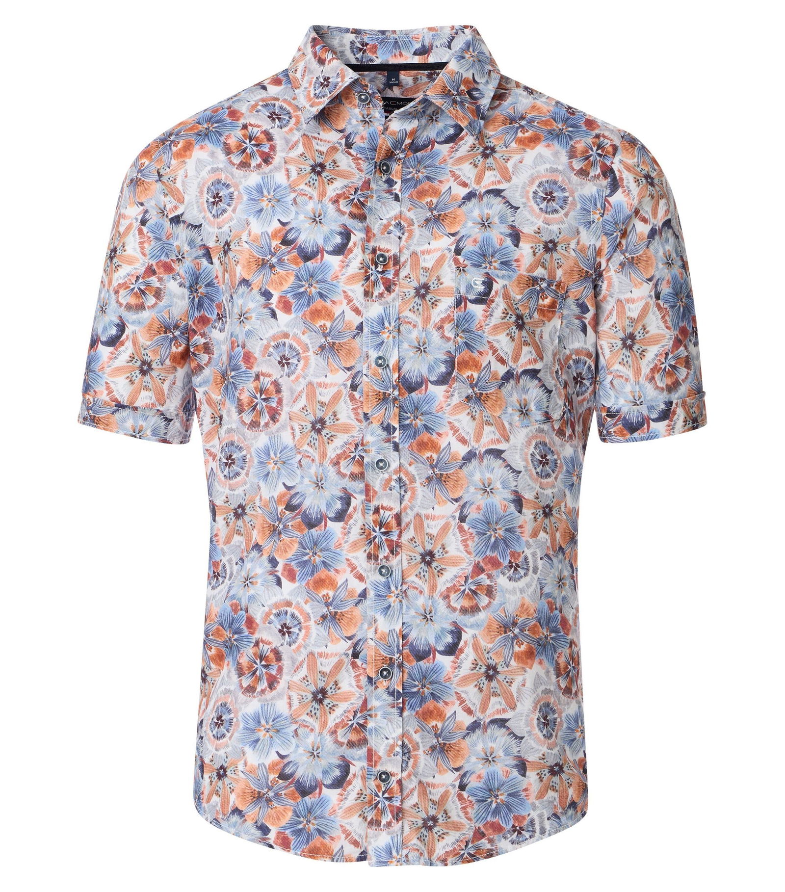 95a2a749ce43266436b10e0affe4d2de Casa Moda | Freizeithemd Kurzarm | 3XL | orange