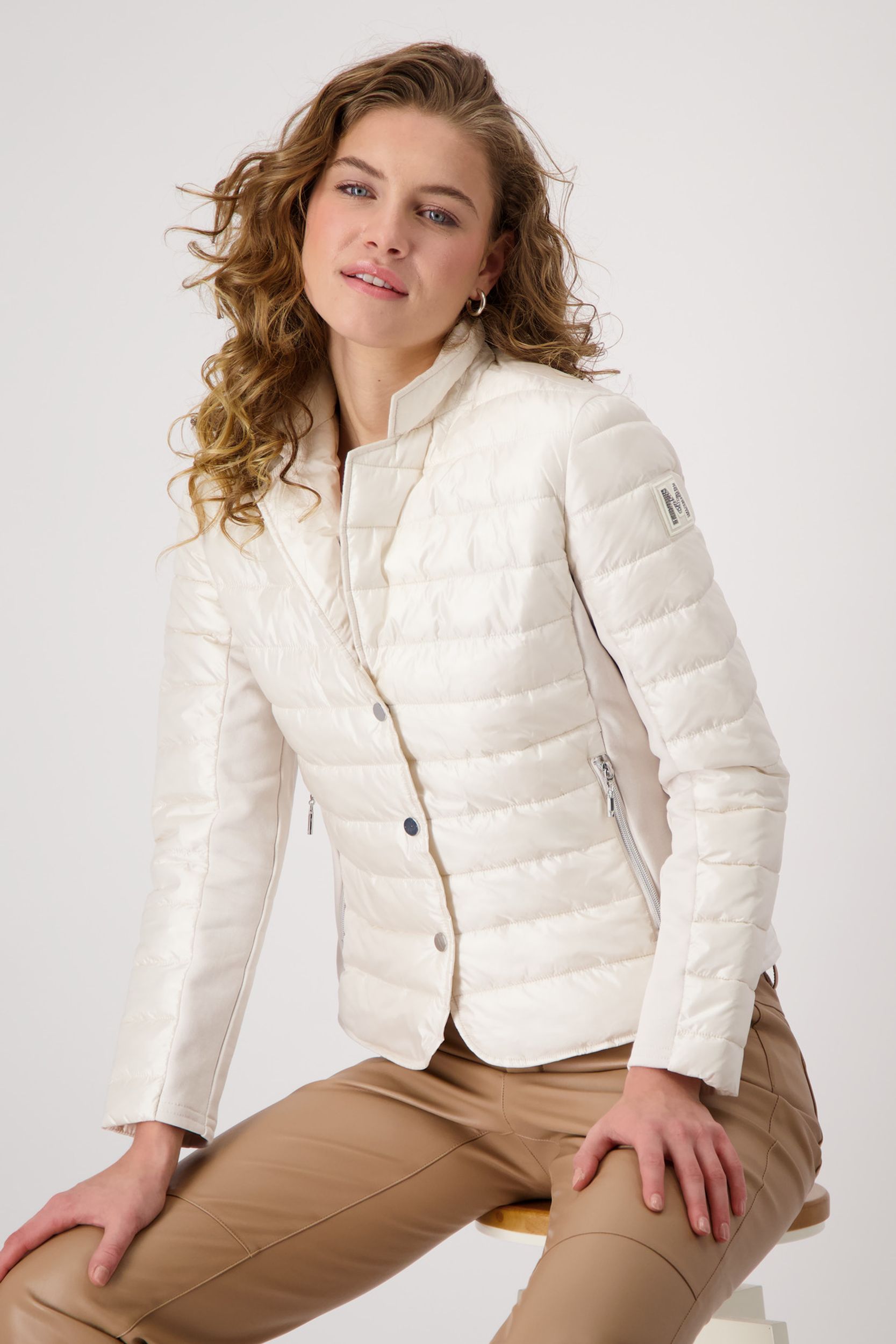 Monari |  Monari Steppjacke  | 38 | creamy beige