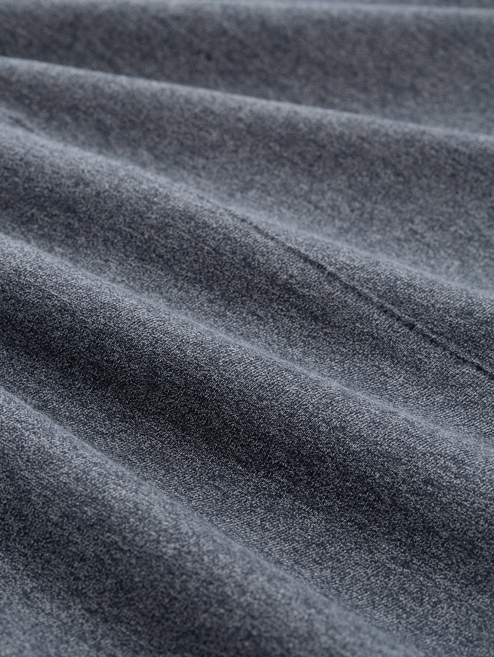 structured snood, navy grindle structure #2