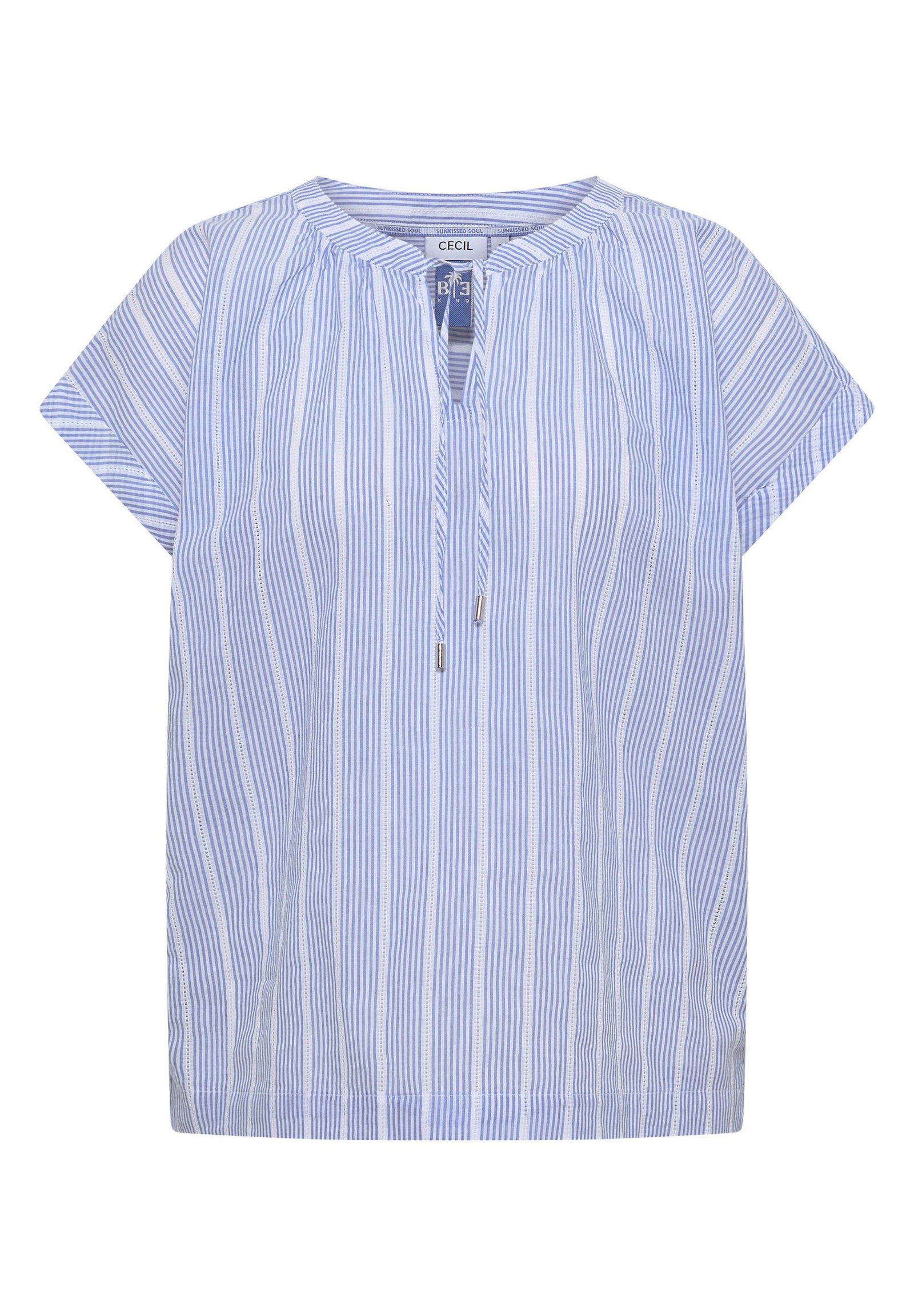 85f0763704b01dd1f25b5c30de3c0b06 CECIL | CECIL Druckbluse | L | blouse blue