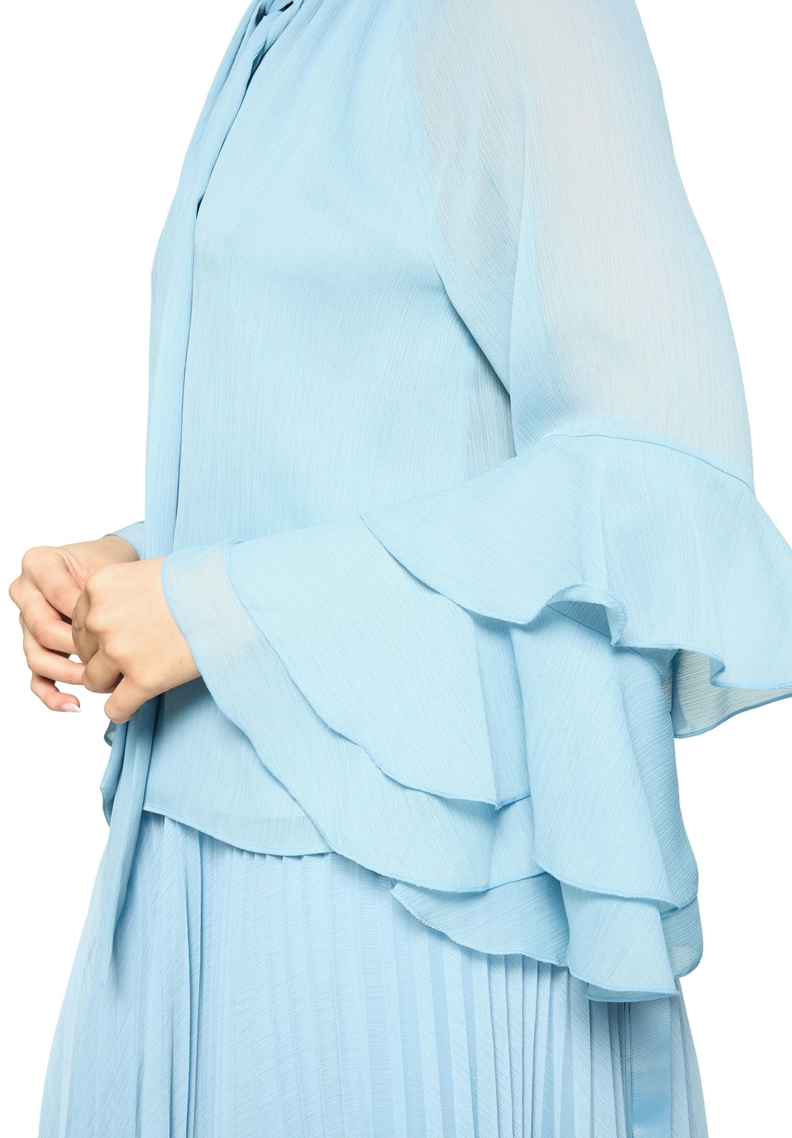 V by Vera Mont |  Chiffonbluse | 40 | velvet red