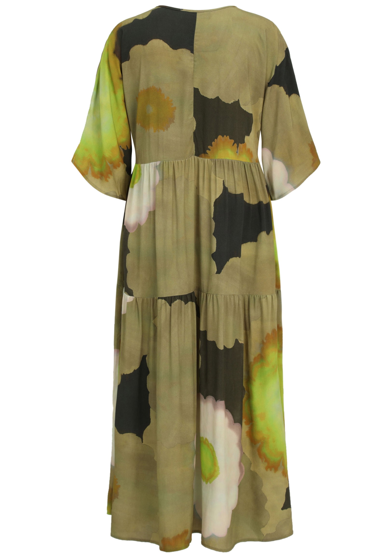 Kleid gewebt, Khaki #2
