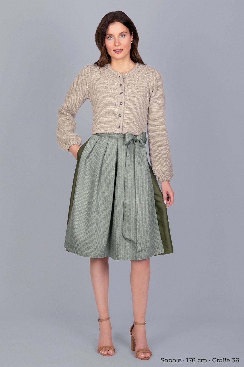 Edelnice Trachtenjacke Strickjacke Isa #3