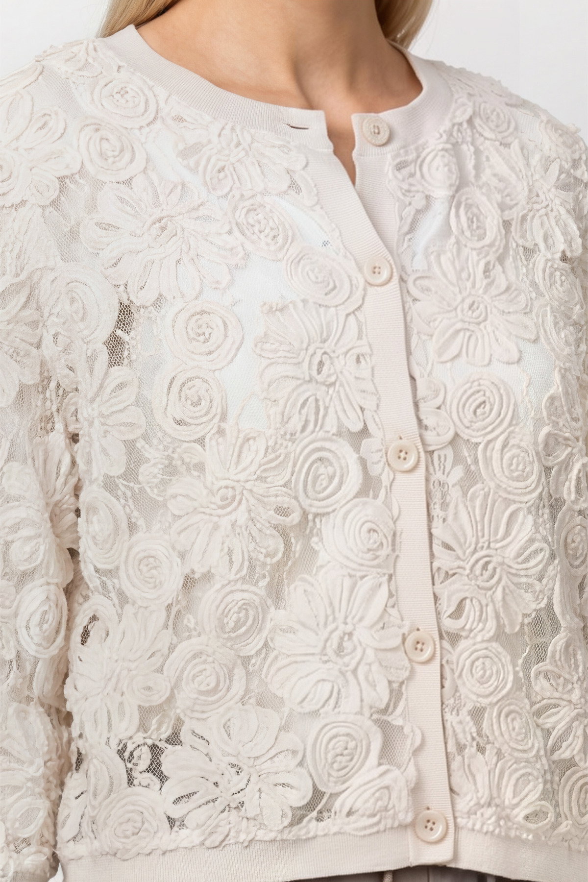 Strickjacke, pearly #5