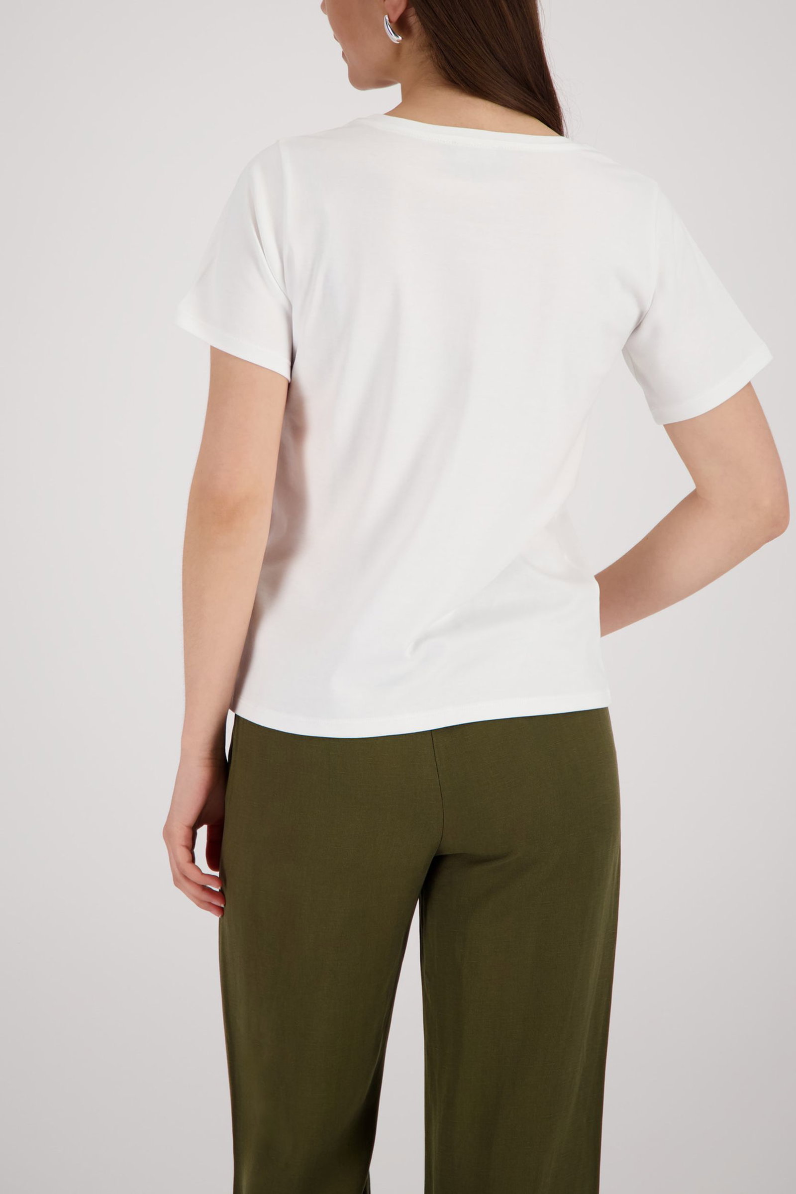 Monari |  T-Shirt, cream | 40