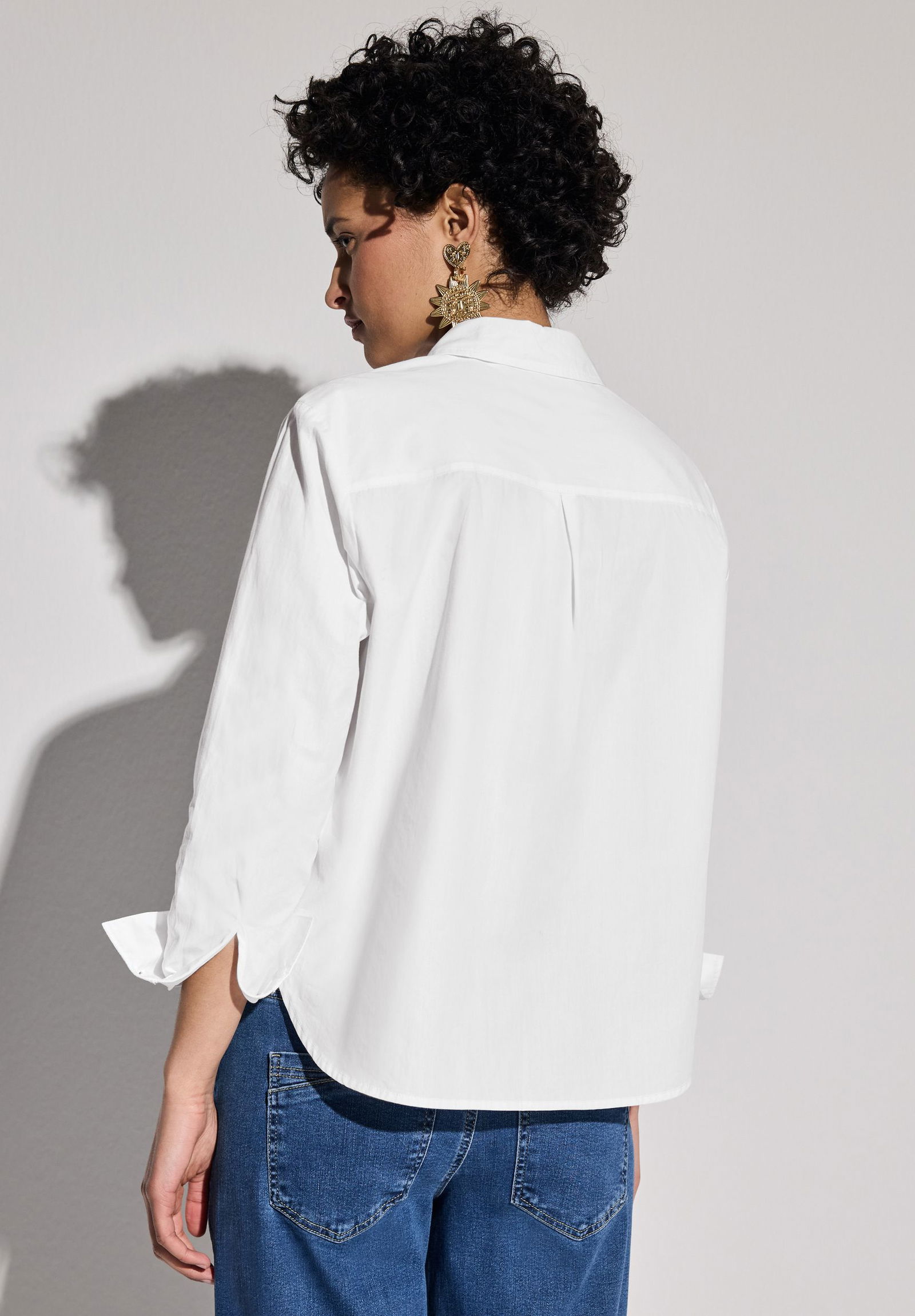 Street One |  Street One Druckbluse  | 40 | white