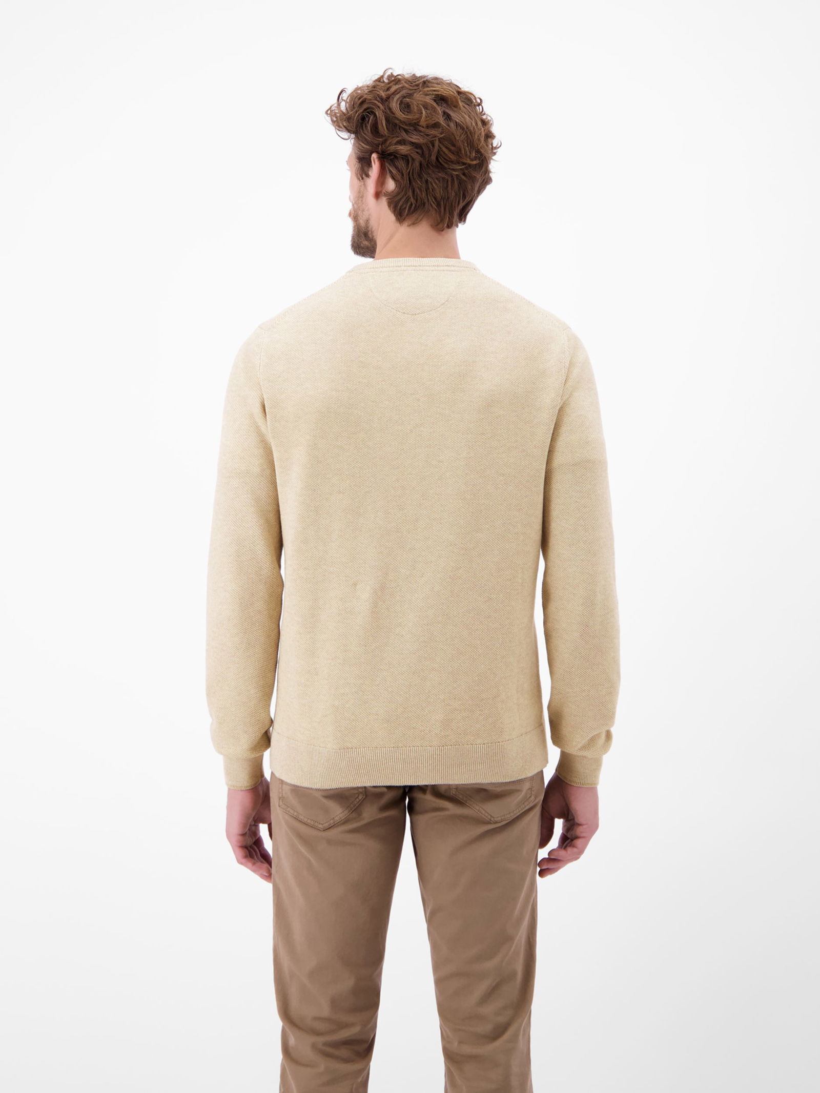 Lerros |  Lerros Pullover  | M | tender beige melange