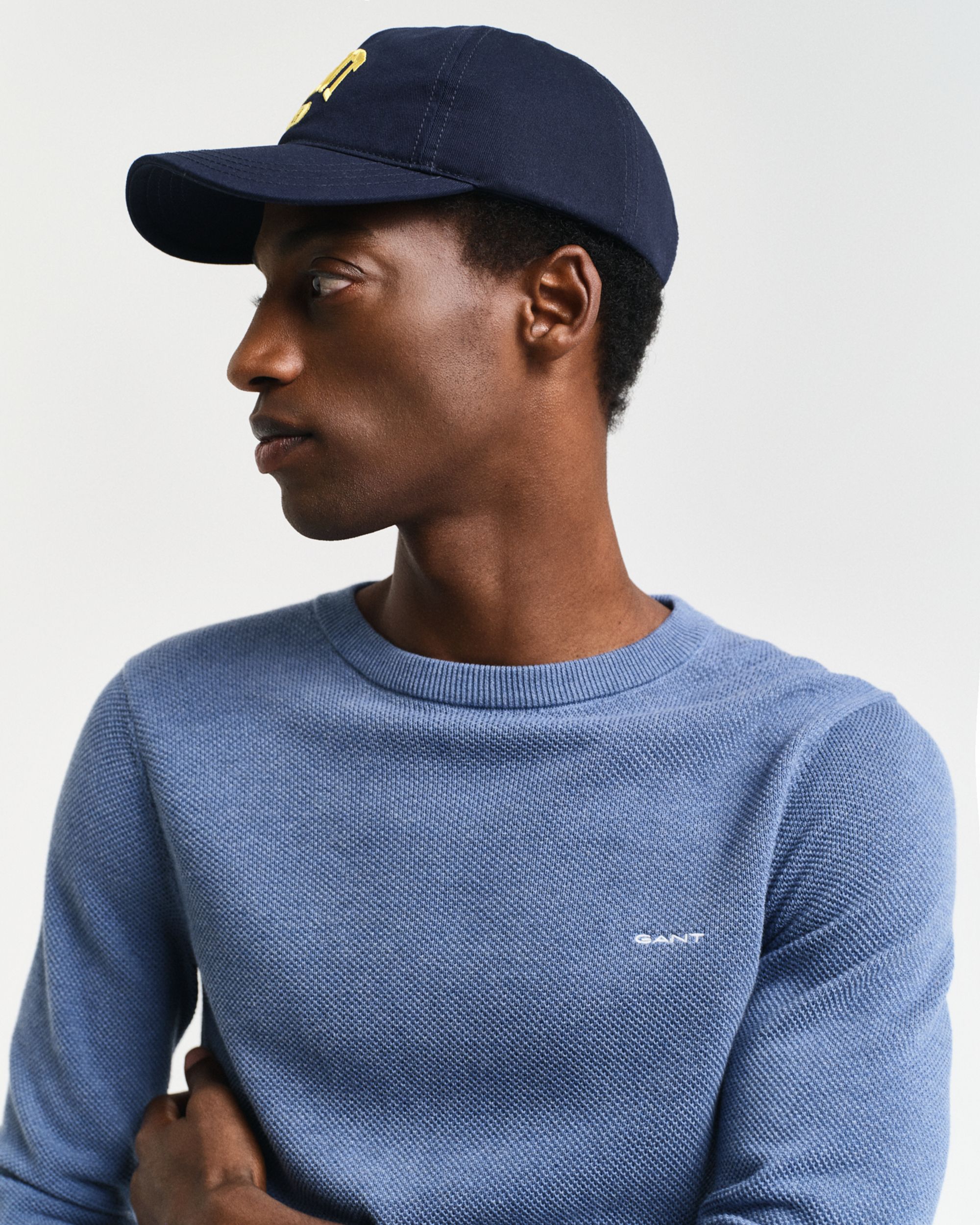 Gant |  Gant Pullover  | XL | dusty blue sea