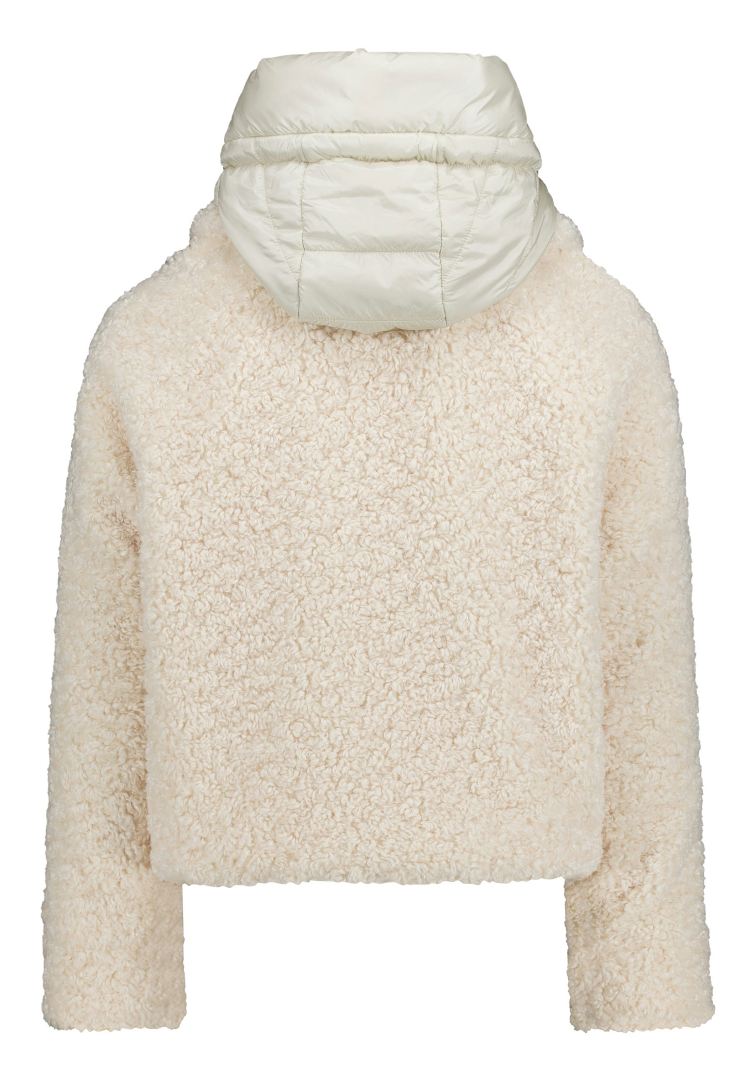 Jacke PlUEsch, Pearl Cream #2
