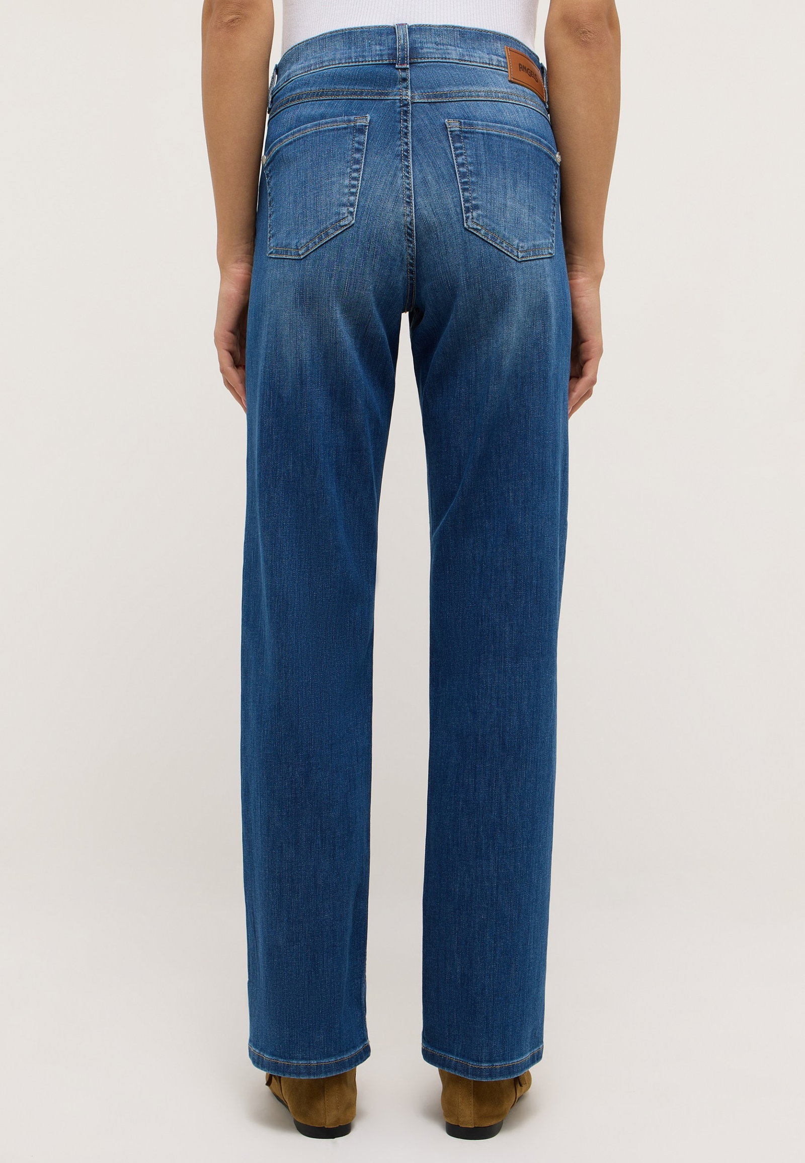 STRAIGHT, mid blue used #5
