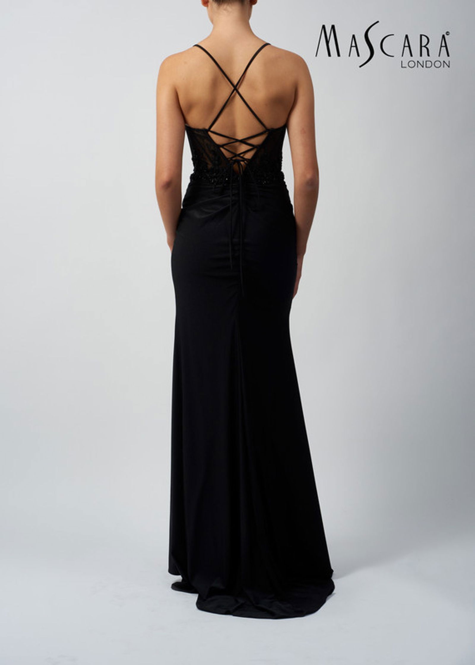 Mascara London |  Mascara London Langes Kleid  | 40 | schwarz