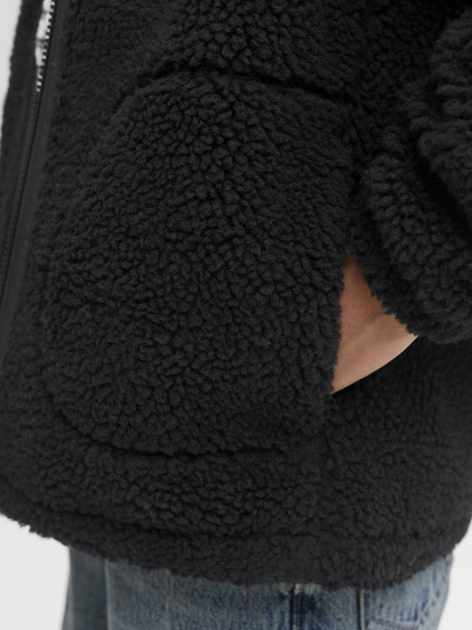 JJESOHO TEDDY JACKET AW26 JNR, Black #3
