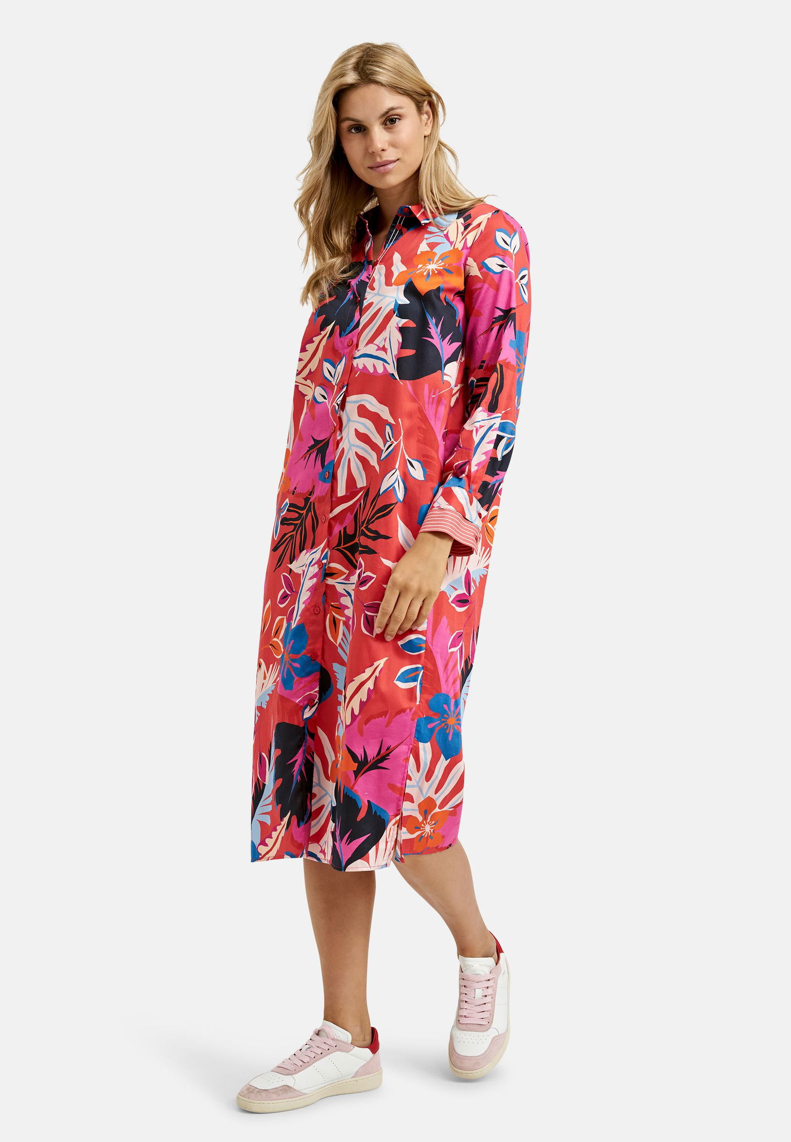 Smith&Soul |  Smith&Soul Freizeitkleid  | M | fire red print