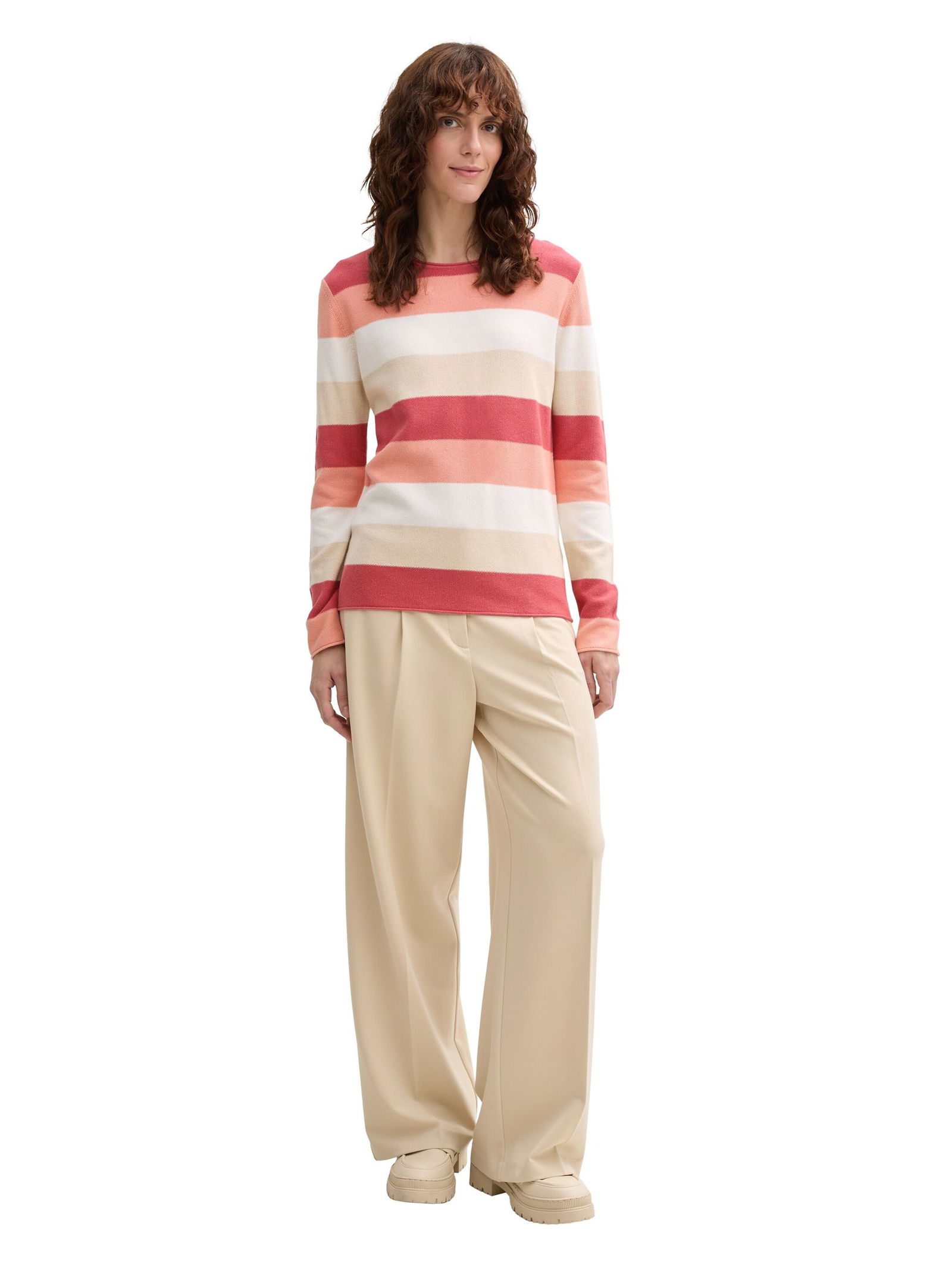 Tom Tailor | Tom Tailor Gestreifter Strickpullover | XXXL