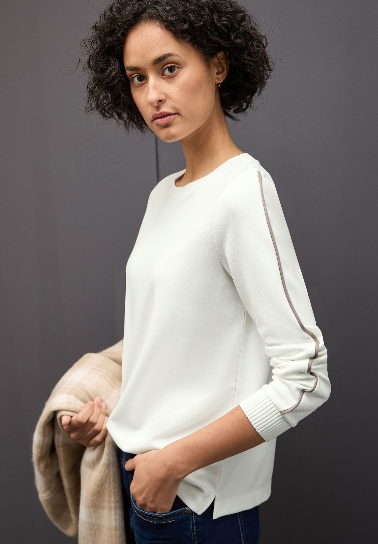 Street One | Street One Pullover | 42 | off white