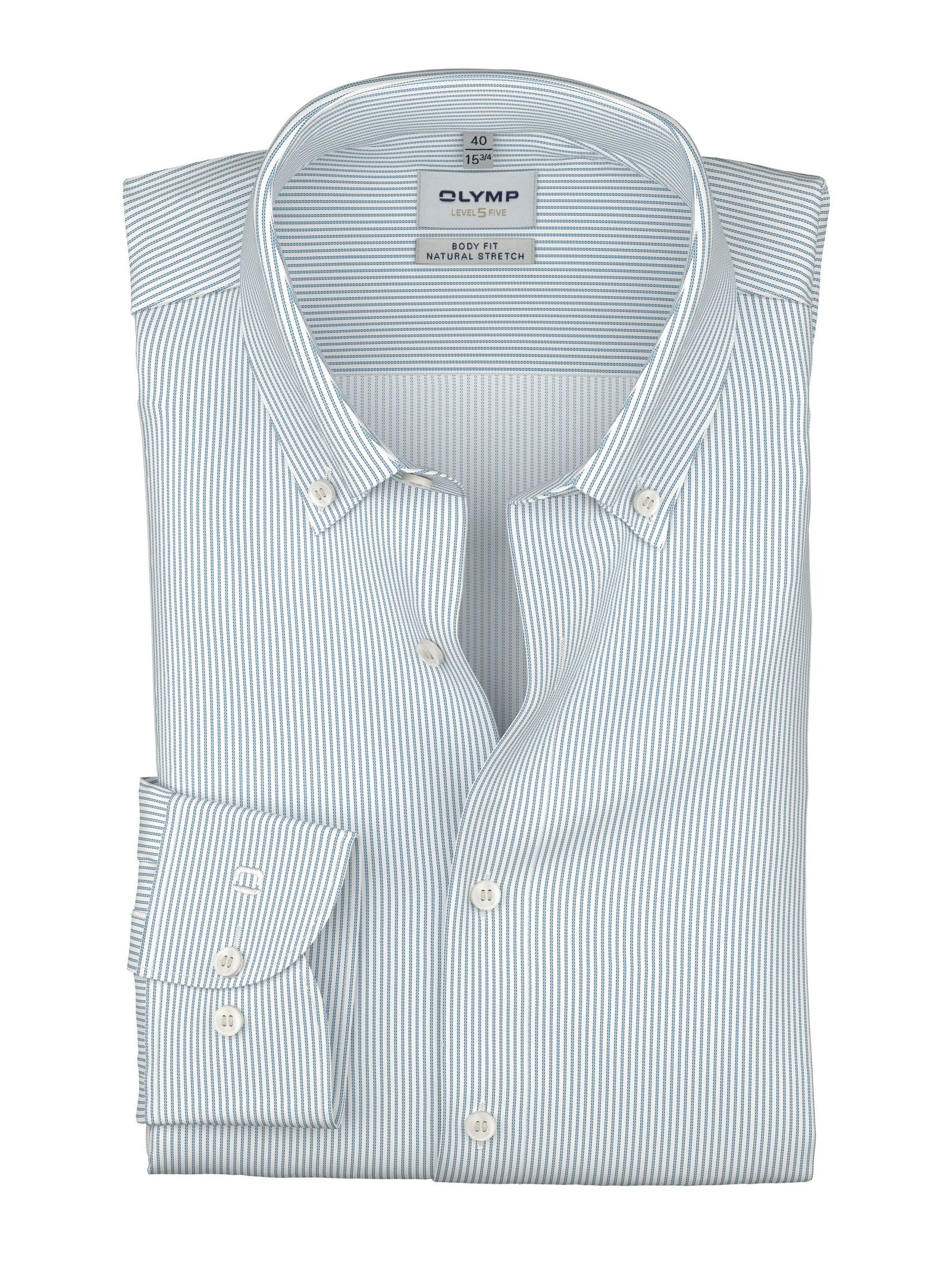 Olymp |  Olymp Hemd Slim Fit  | 41 | bleu