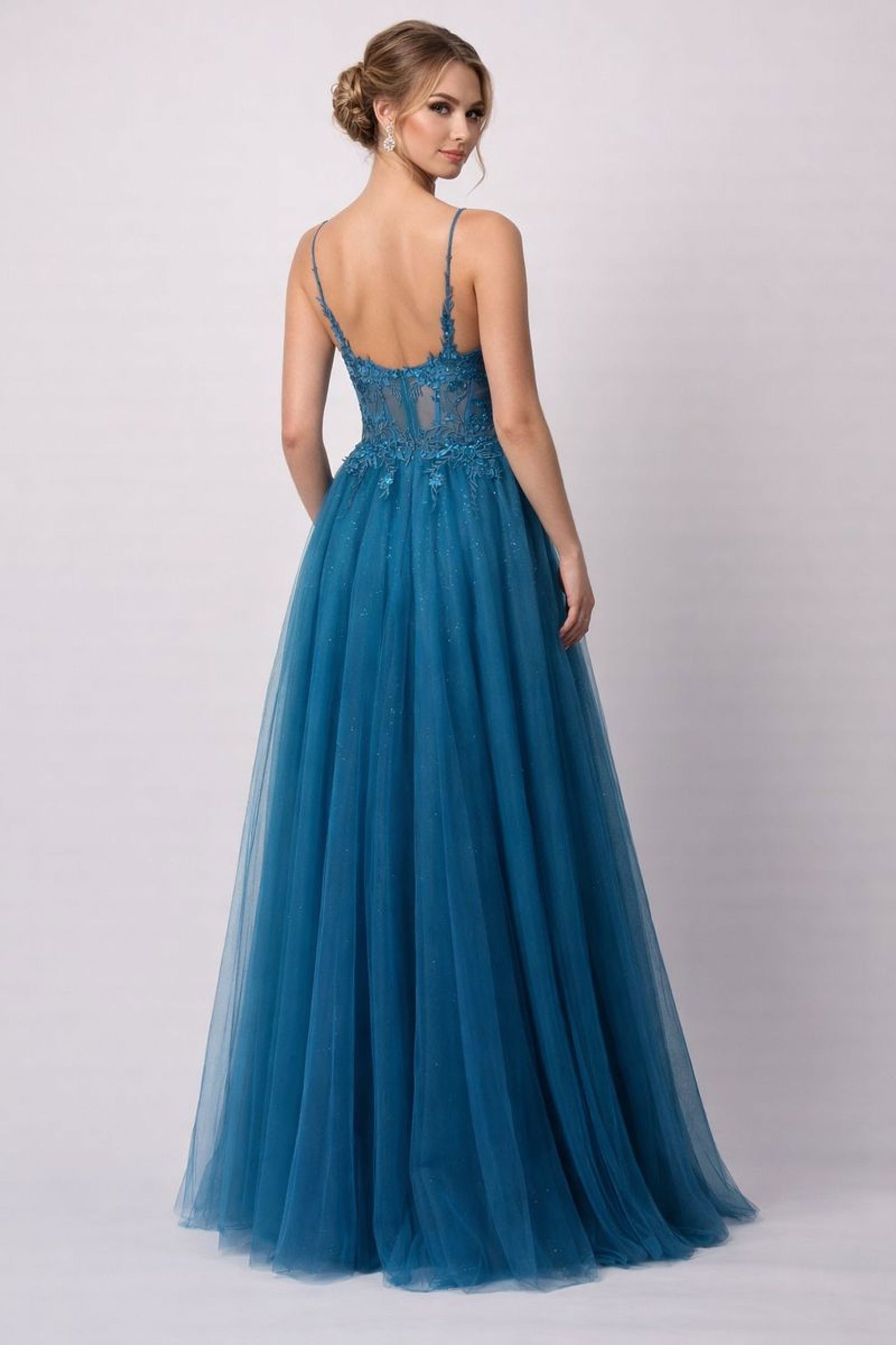 bd0557ad1f5c6076ffc449c0a18cb5d2 Mascara London | Mascara London Langes Kleid | 38 | chambray