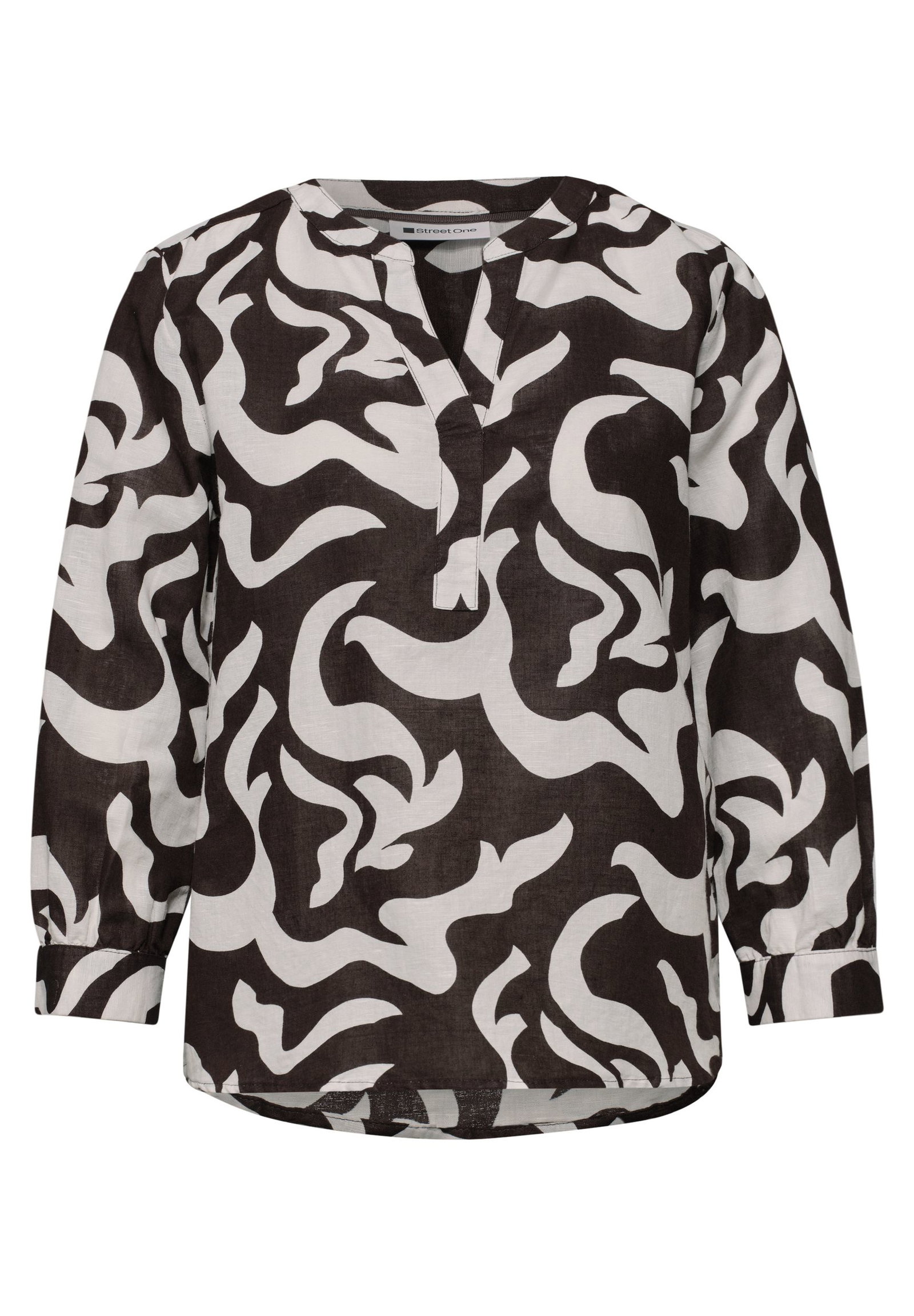 5f032d1c8f0c23d2e0c5a462ab882f5b Street One | Street One Bluse aus Leinen | 40 | 4565_27276