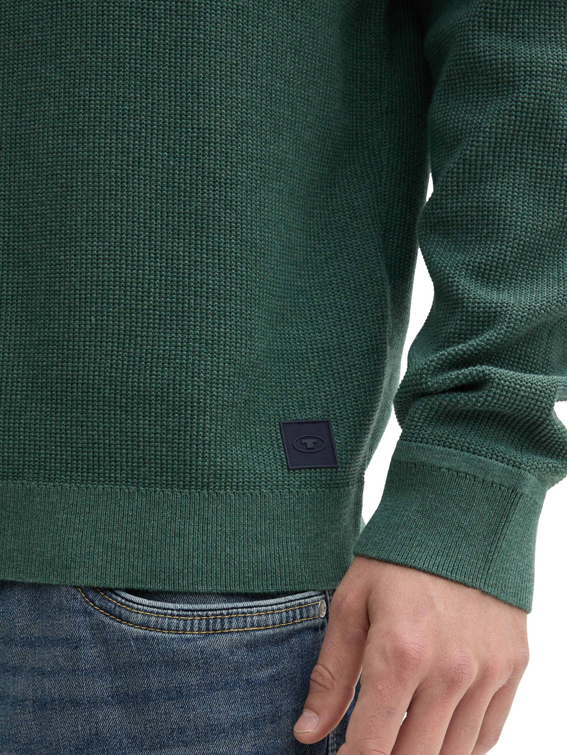 Tom Tailor |  Tom Tailor Pullover  | M | green dust melange