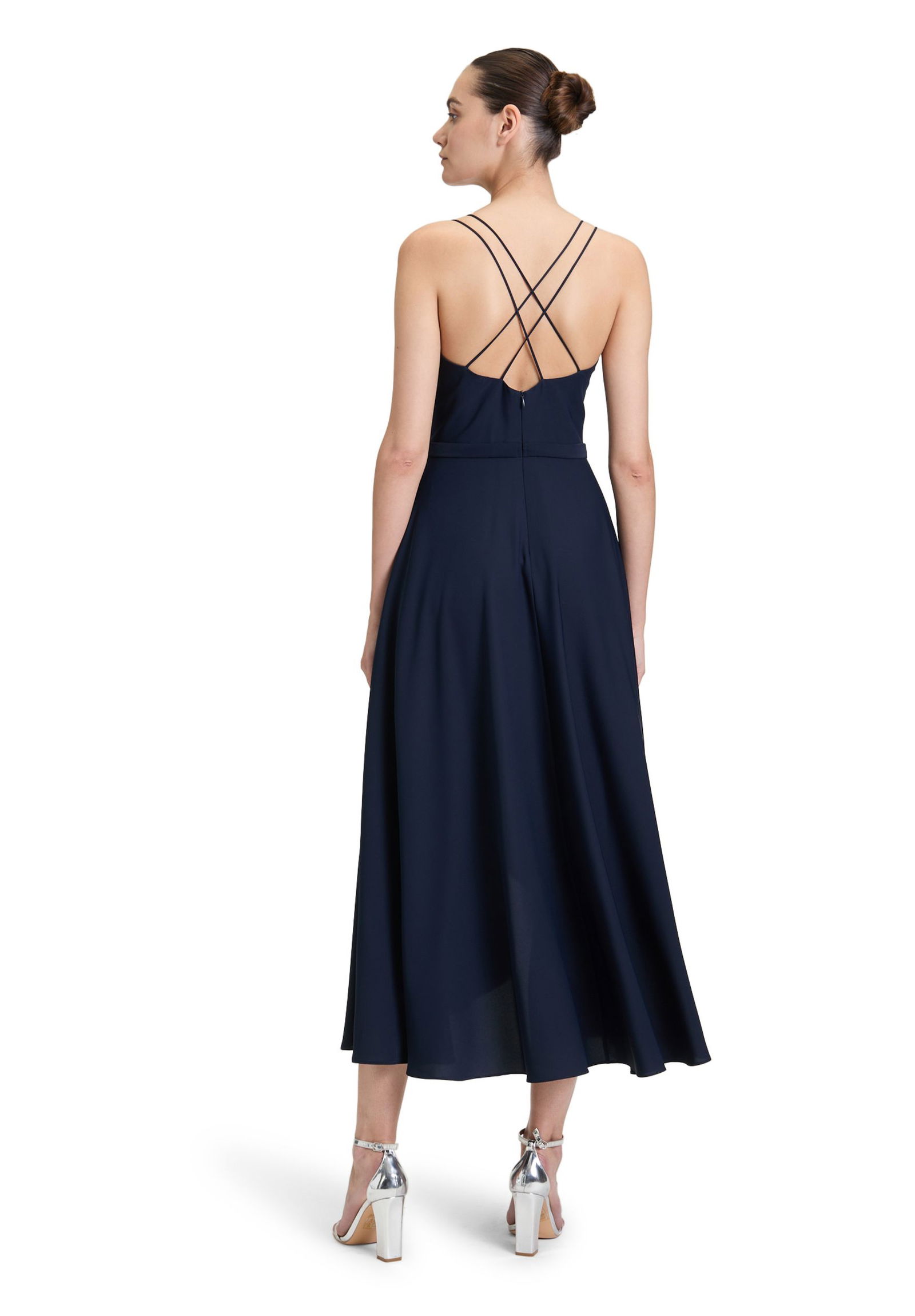 dff1bcaf49b3f49a9e85433876be392d VM by Vera Mont |  Vera Mont Abendkleid mit Volant | 40 | night sky