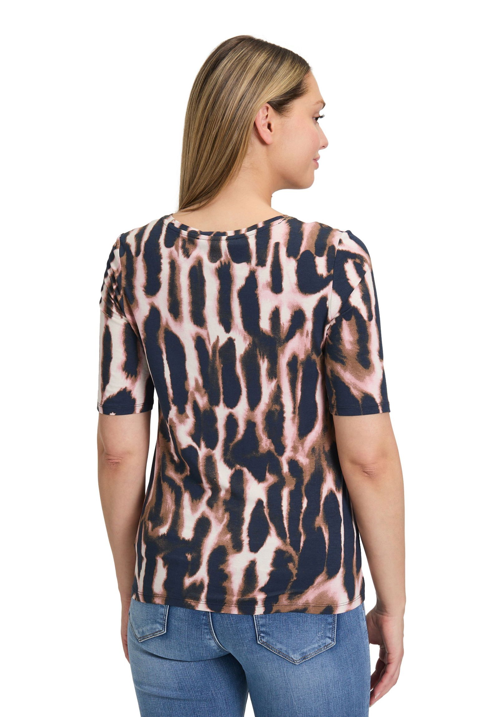 Betty Barclay |  Betty Barclay Longsleeve  | 40 | dark blue-rosé